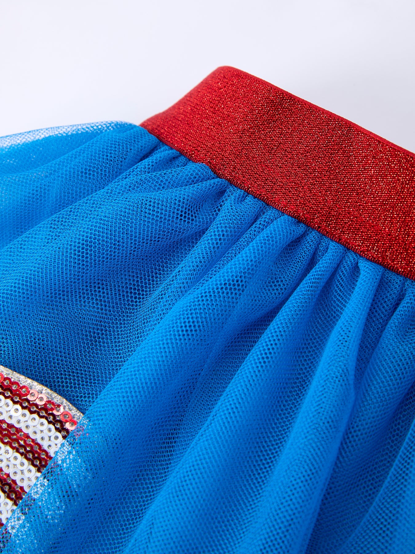 4th Of July American Flag Girls Tulle Skirt