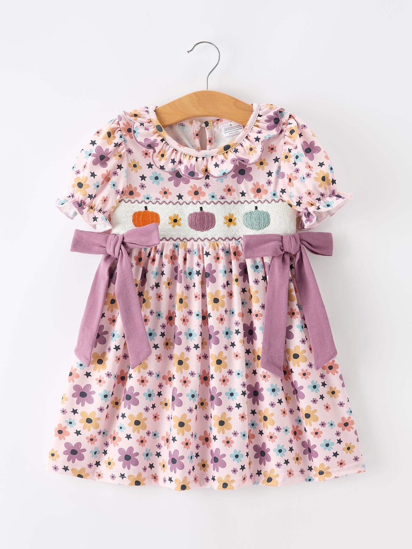 girls fall floral thanksgiving dress Girls Toddler and Baby Dress in Burgundy Floral for Fall 9/10 Dress