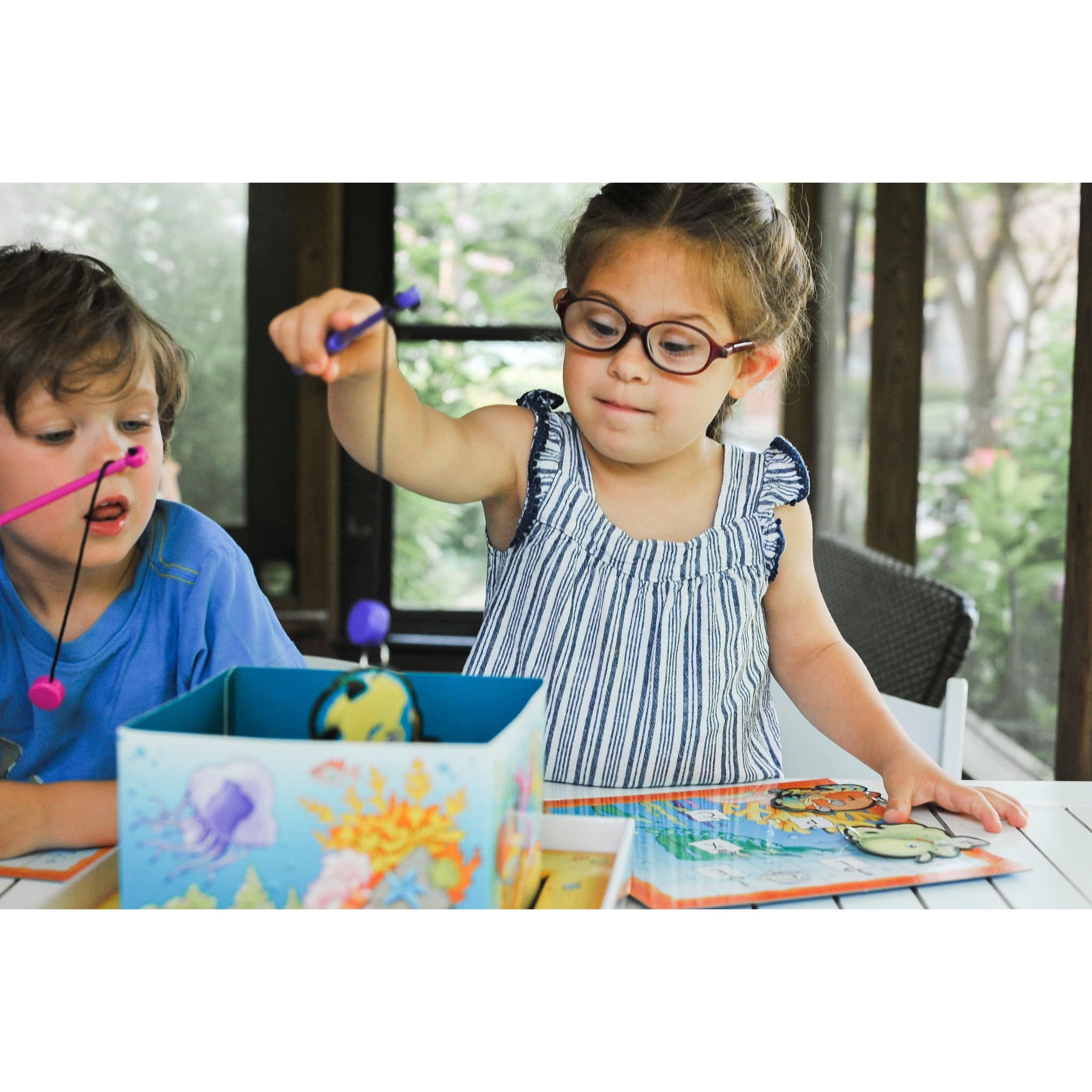 Ab Seas Magnetic Alphabet Fishing Game