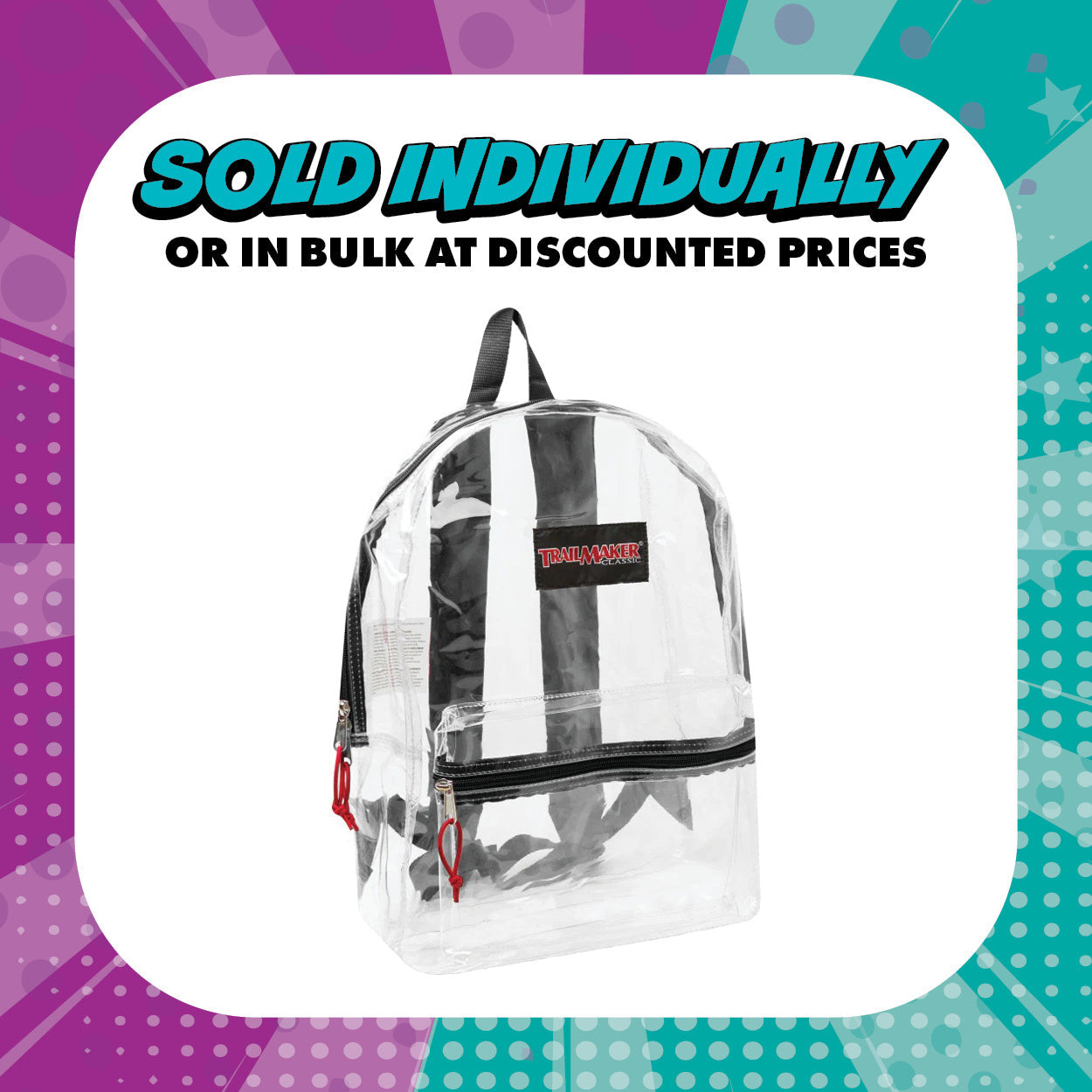 Clear Backpack - 1 Count