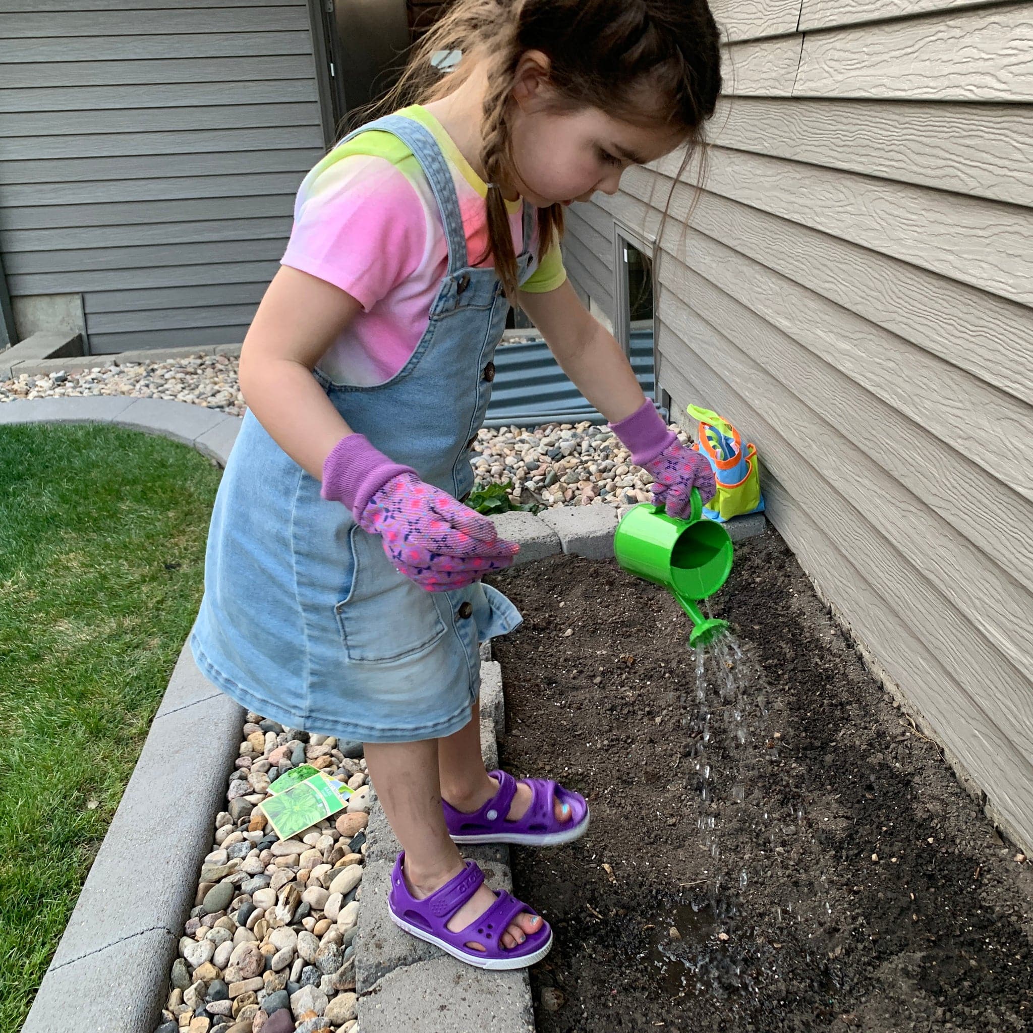 Jr. Garden Tote & Tool Set
