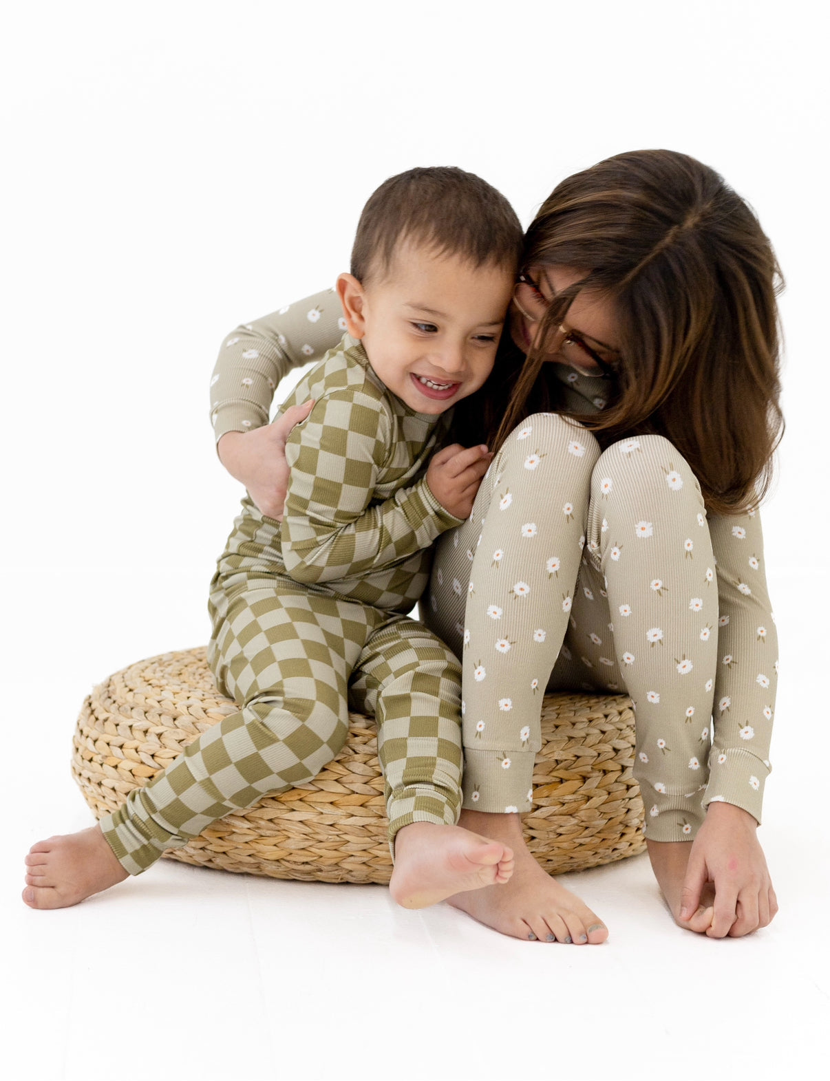 Sage Check | Two Piece Set