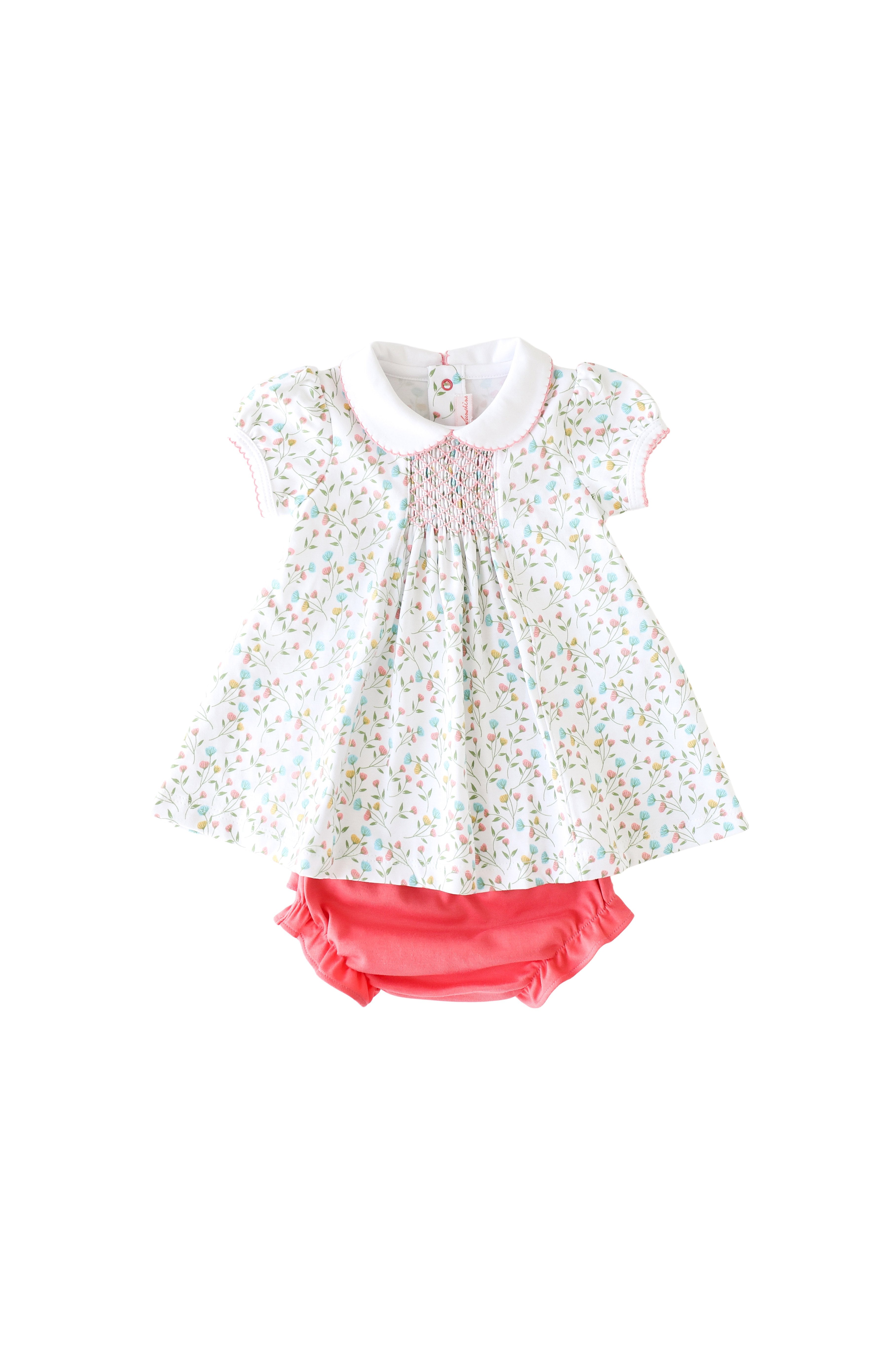 Pink Arabella Smocked Dress