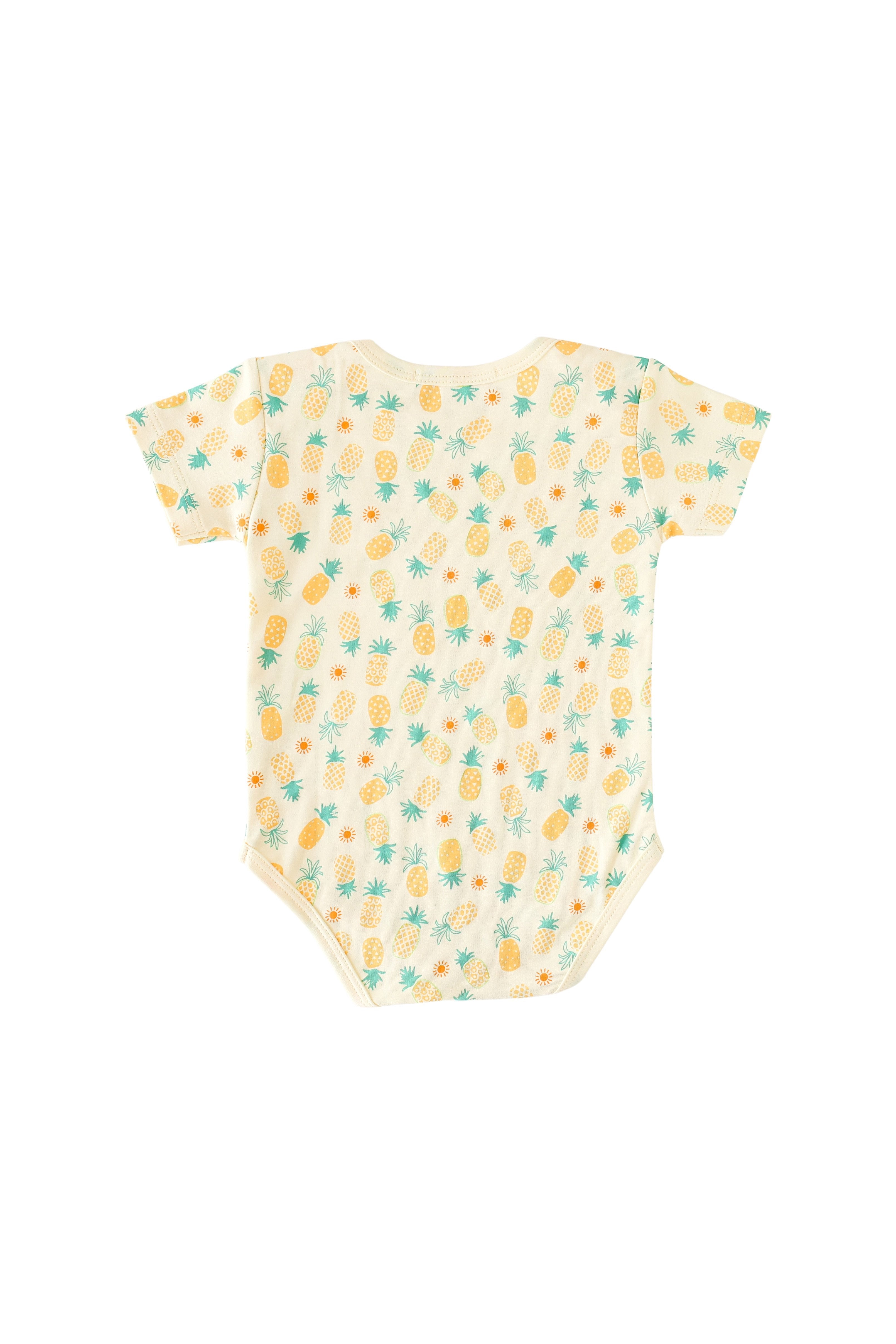 Pineapple Print Onesie