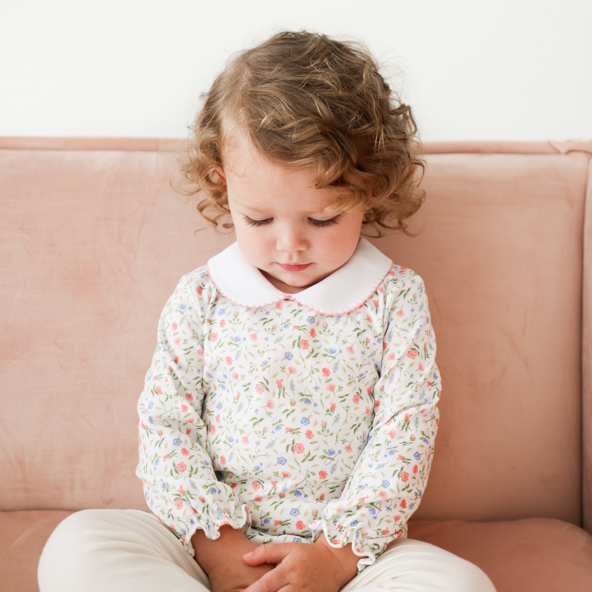 Pink Madison Peter Pan Top