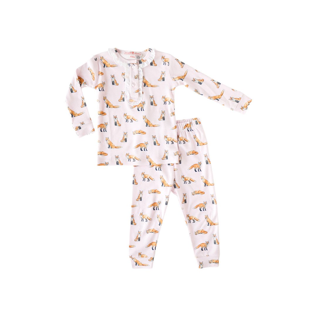 Pink Fox 2-piece Pajama