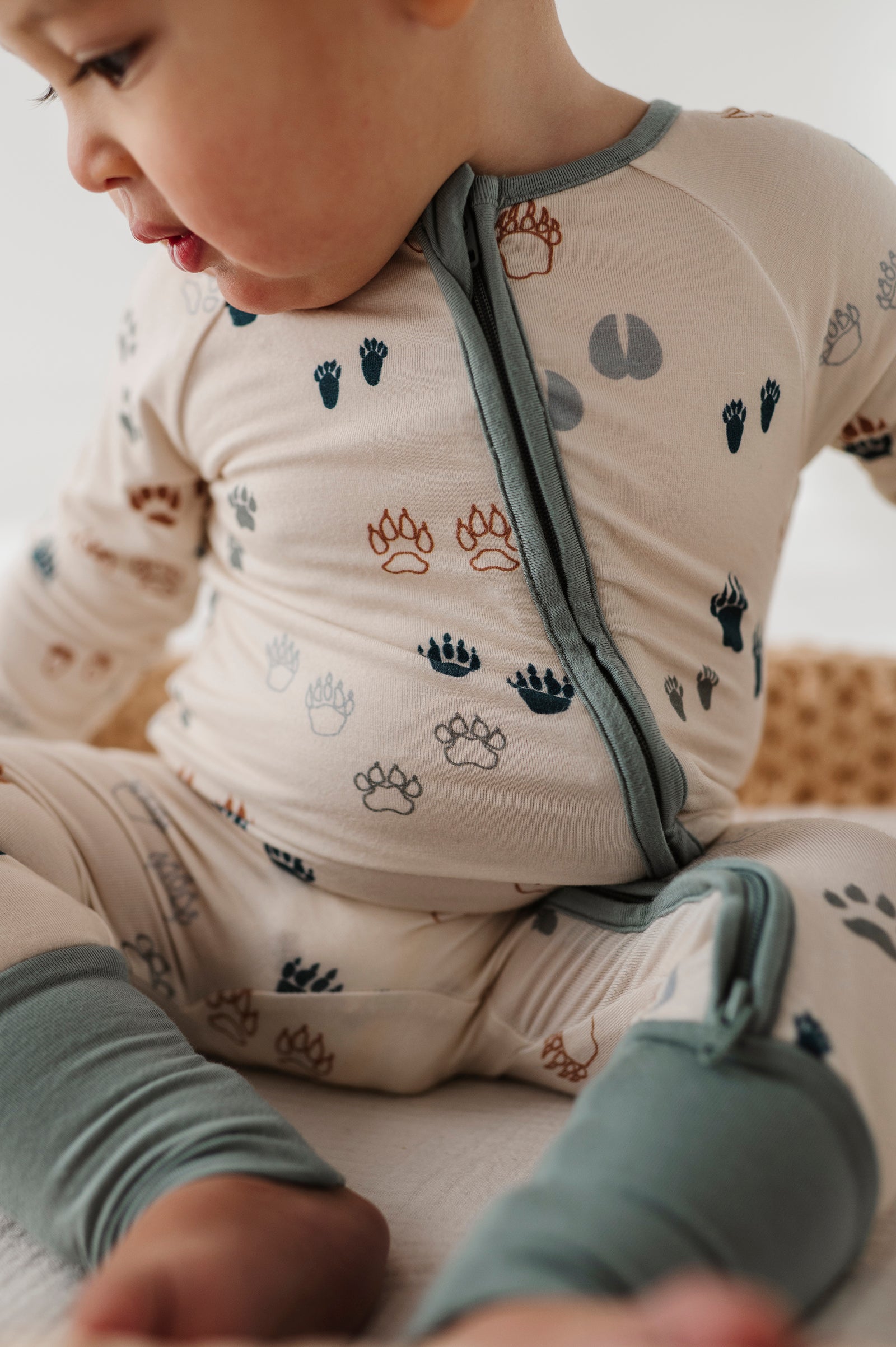 Long Sleeve Zip Romper