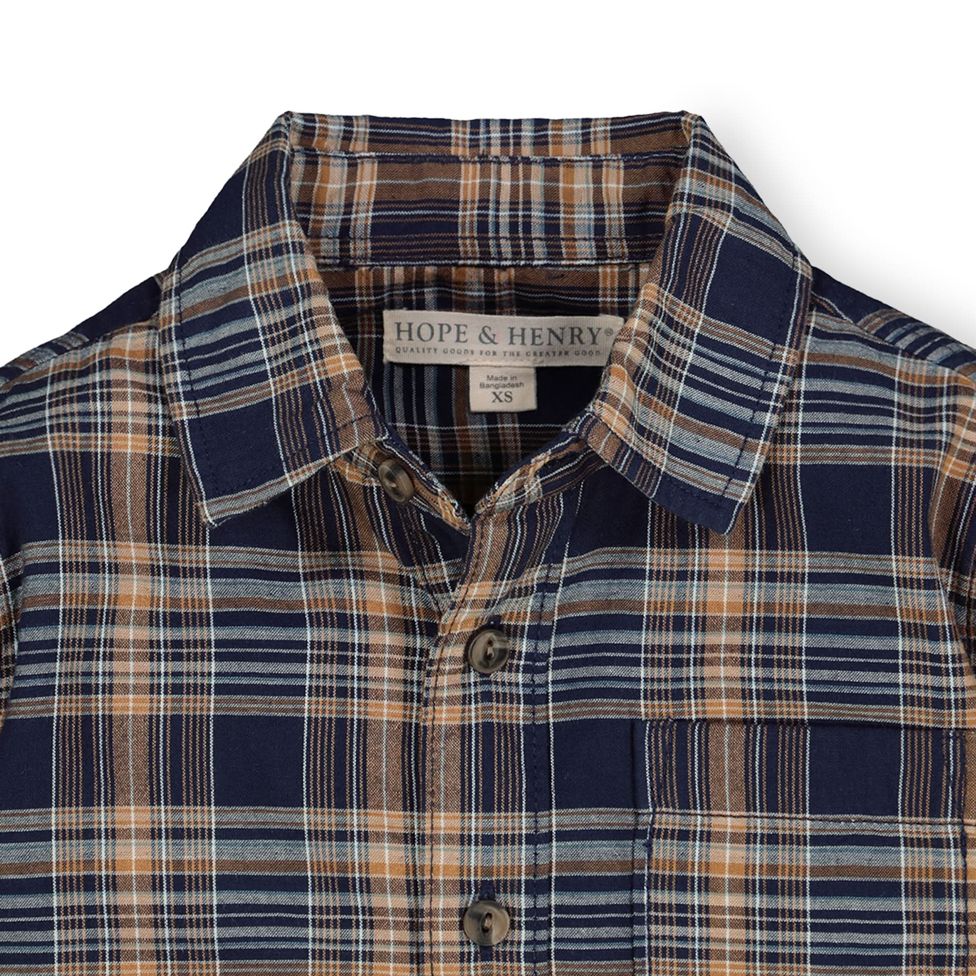 Convertible Double Weave Button Down Shirt