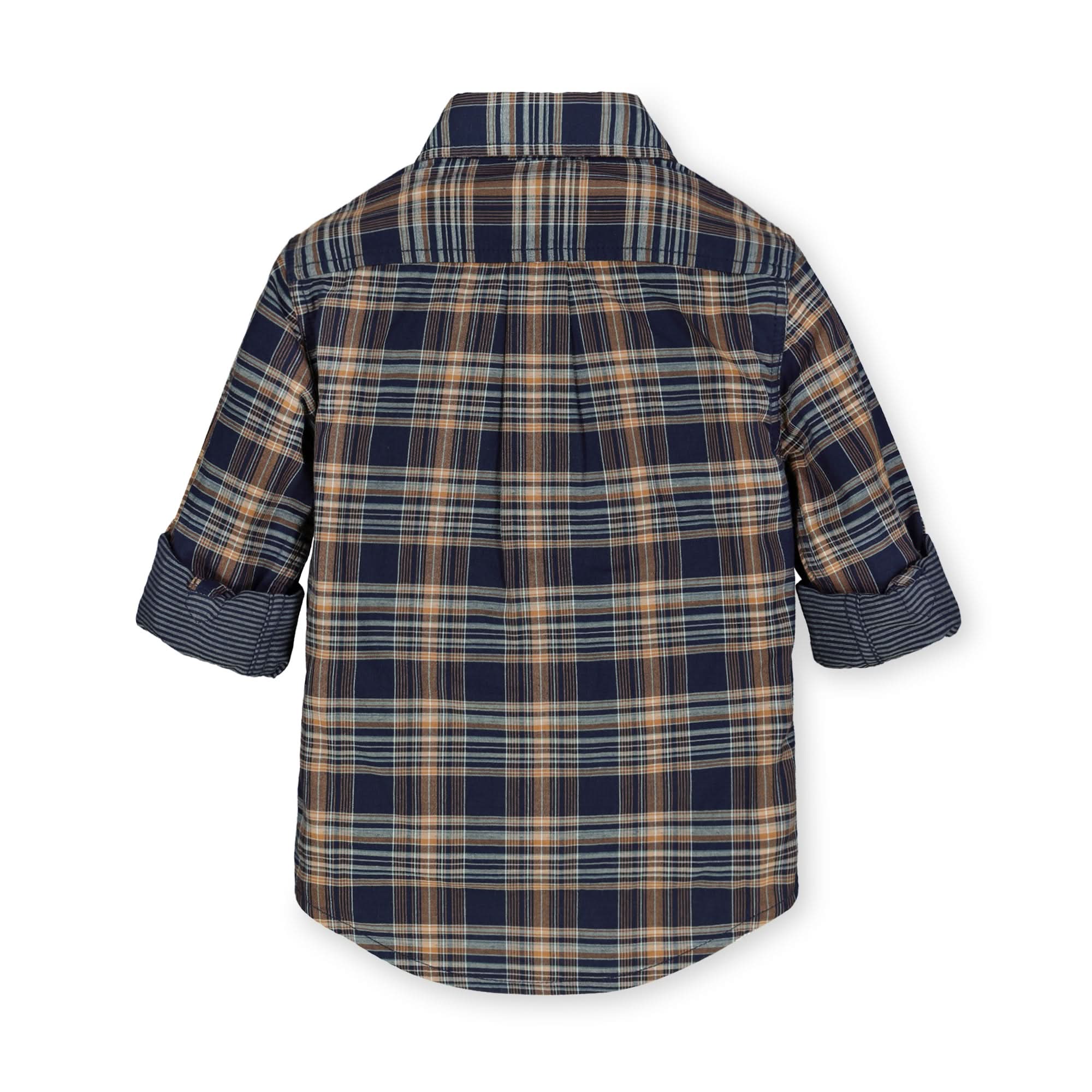 Convertible Double Weave Button Down Shirt