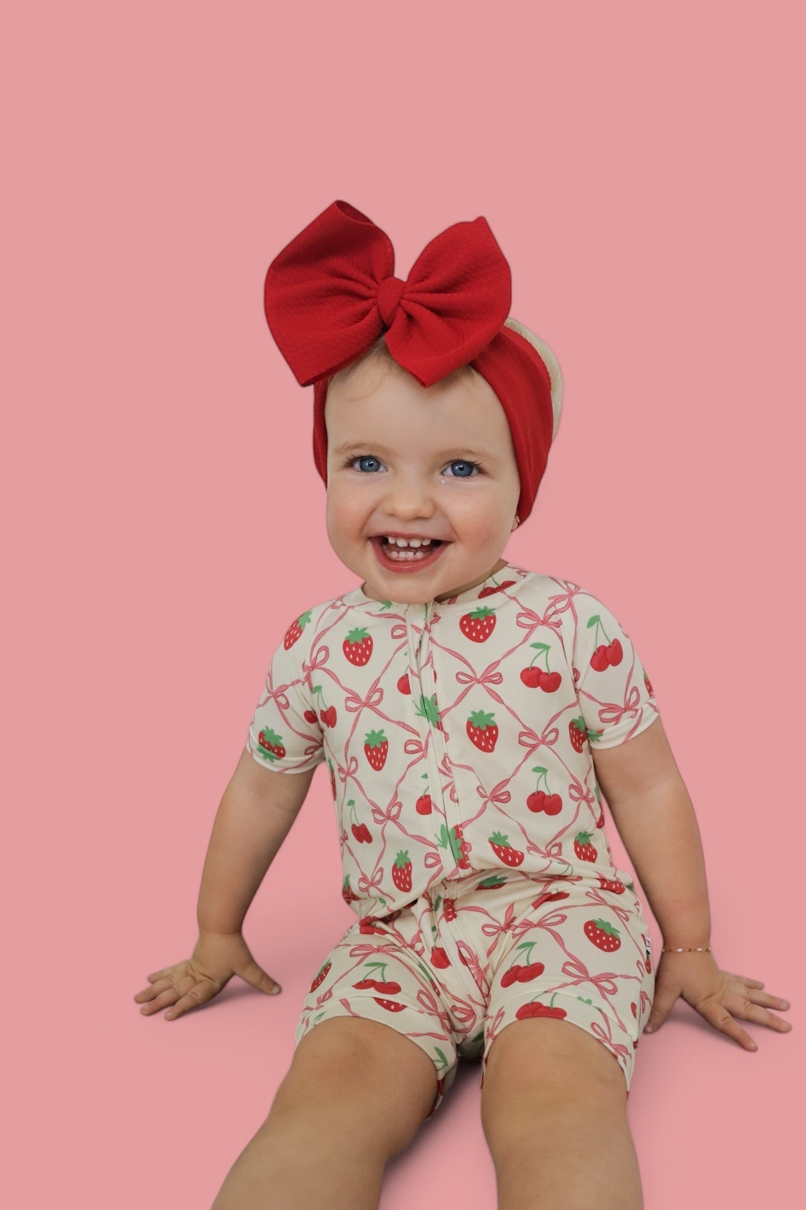 Cherry Bow Berry Dream Shortie