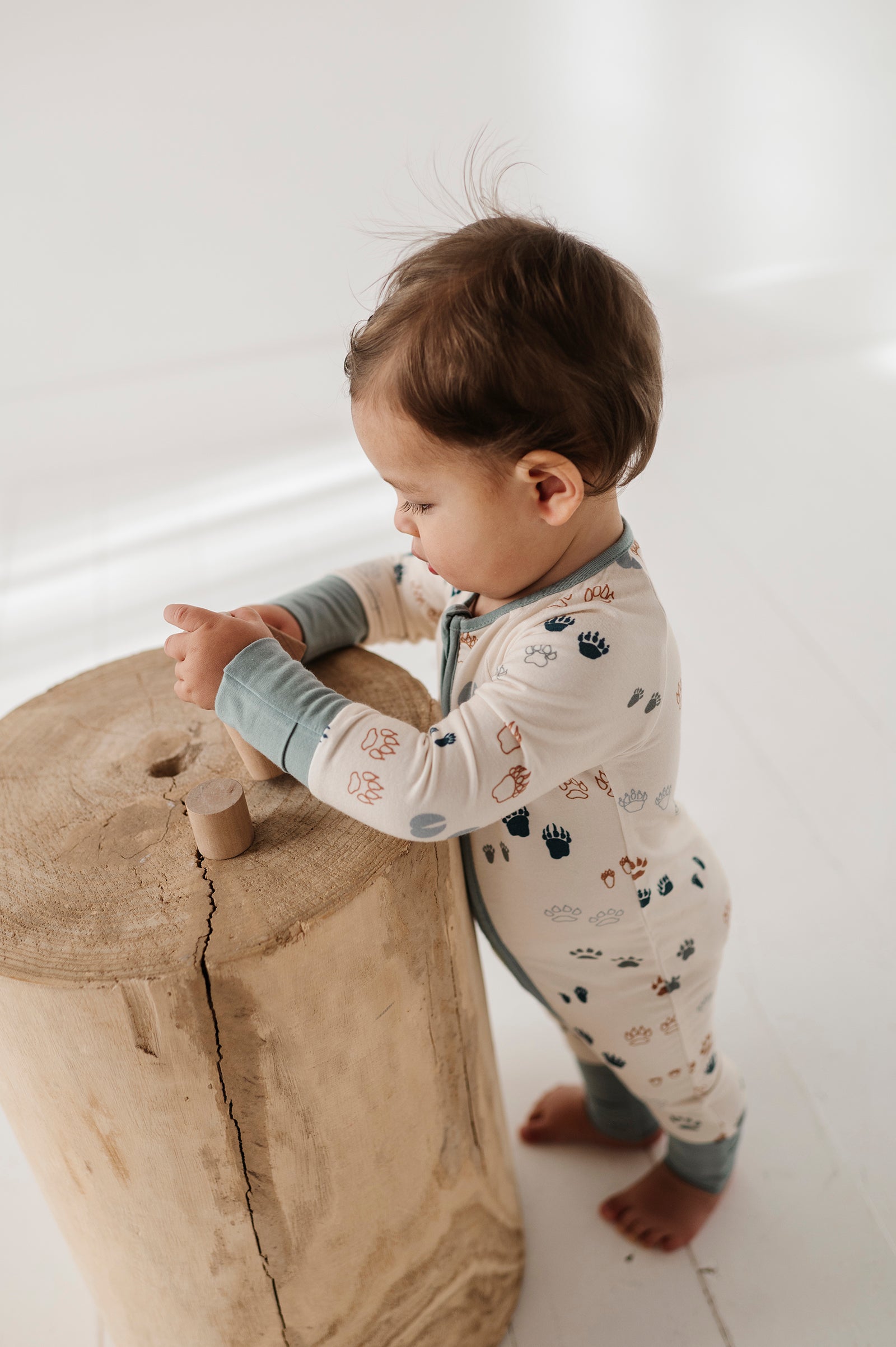 Long Sleeve Zip Romper