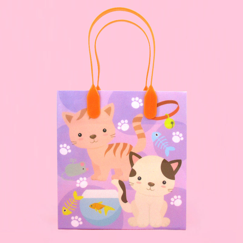 Kitty Party Favor Treat Bags - Set Of 6 Or 12