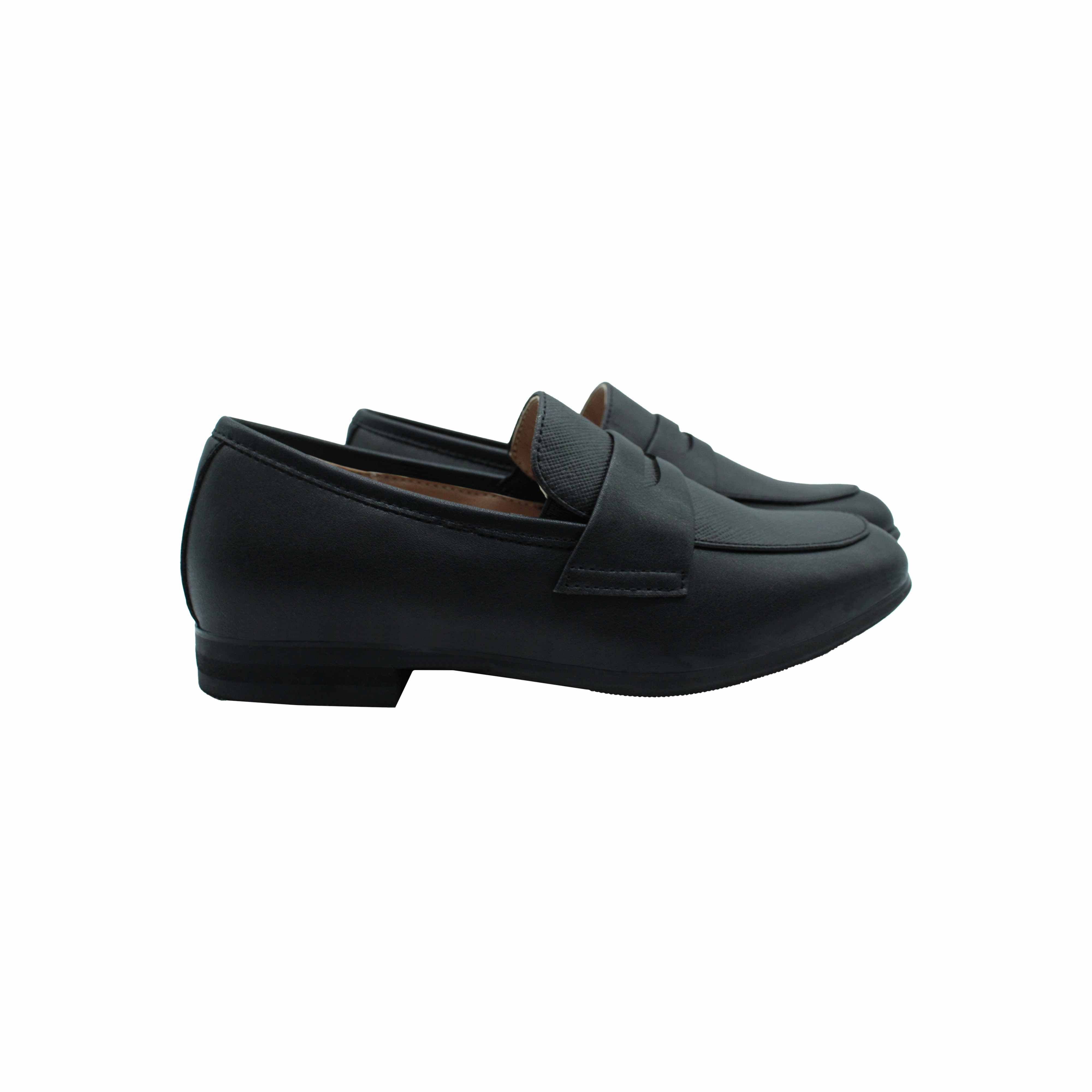 Black Designed Leather