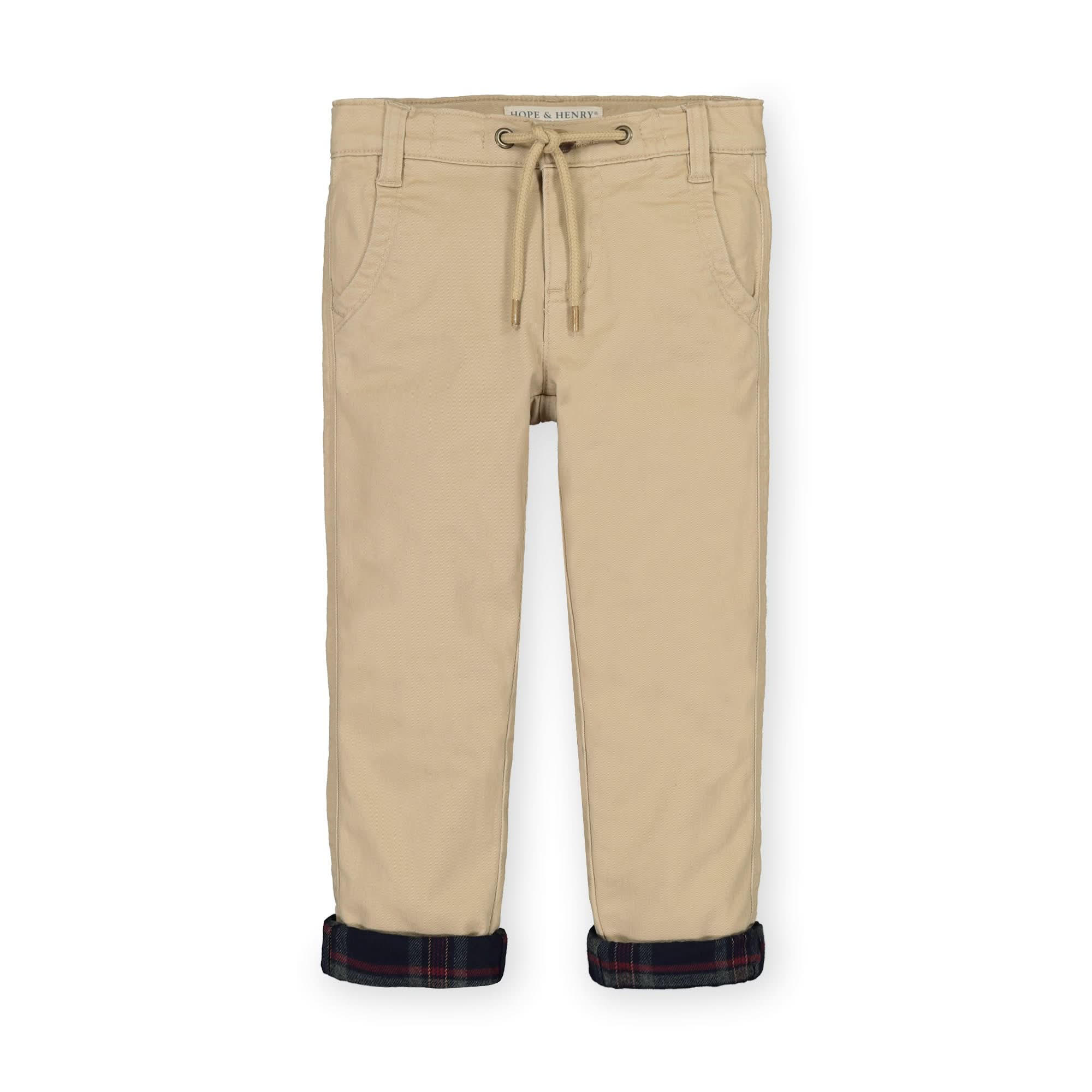 Lined Roll Cuff Pant