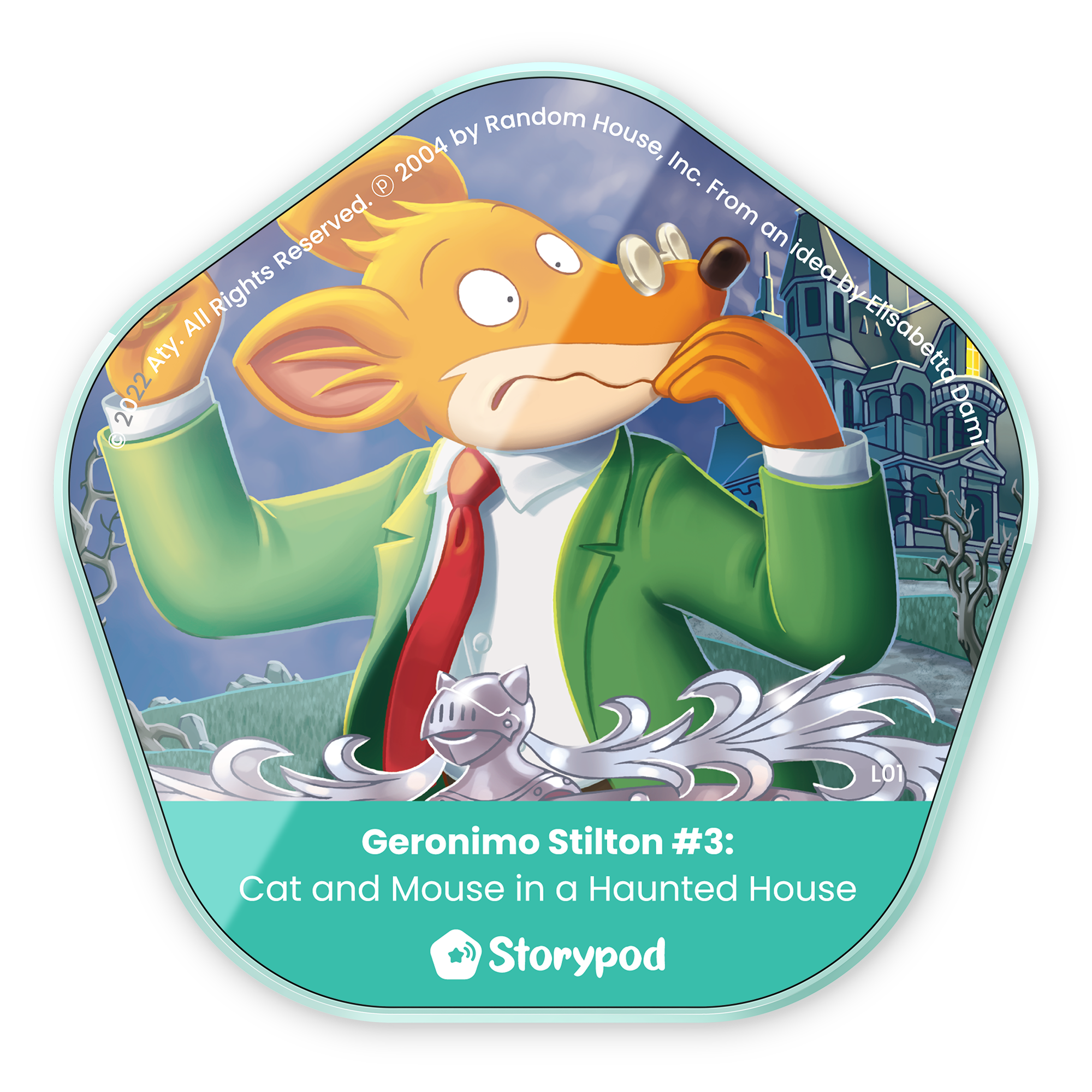 Geronimo Stilton #3: Cat And Mouse In A Haunted House