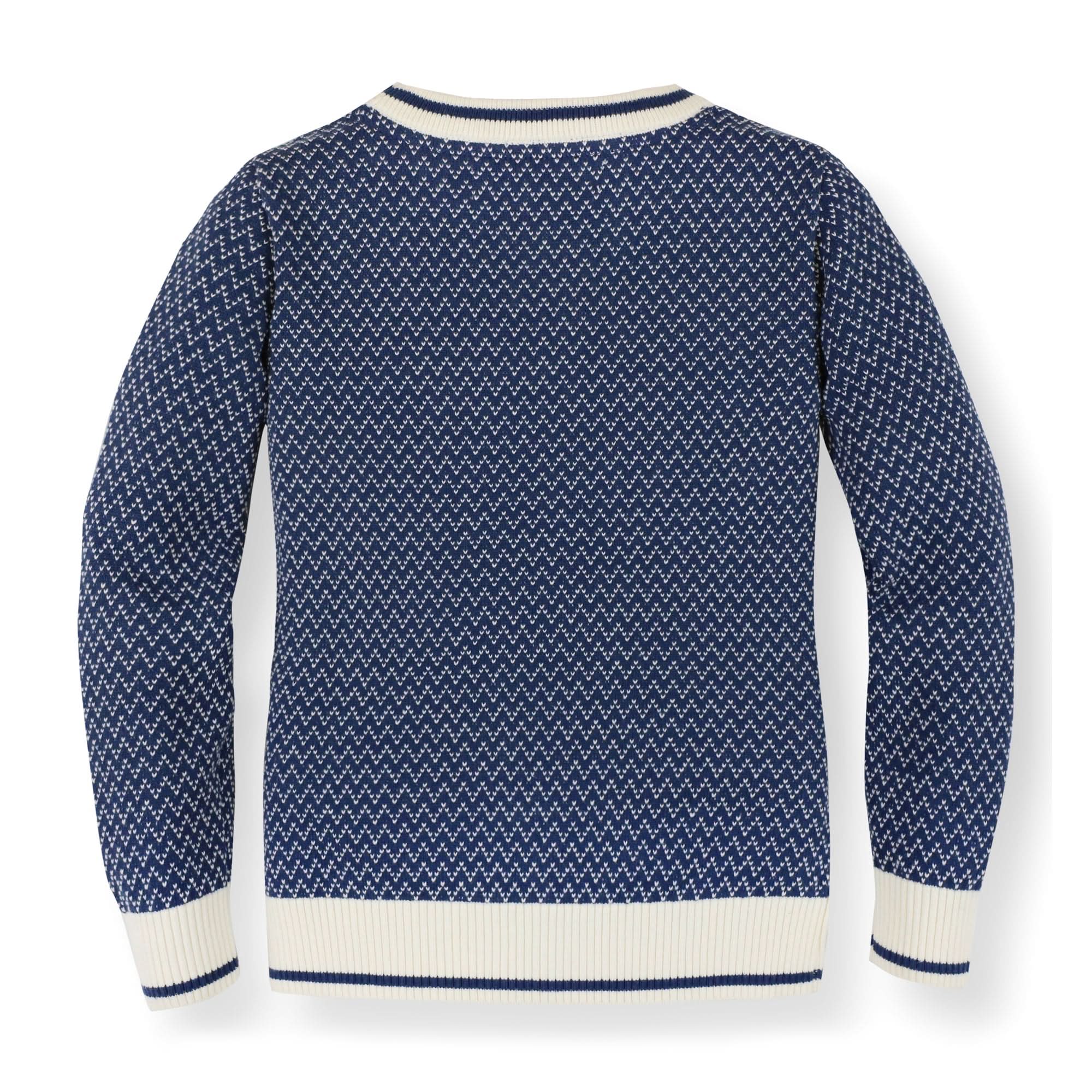 Crew Neck Pullover Organic Sweater - Baby