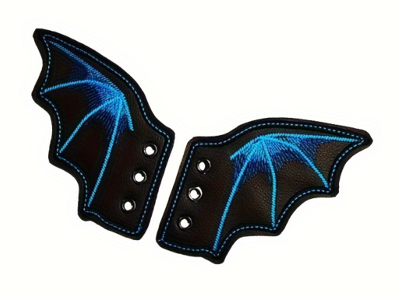 Bat Wings - Blue