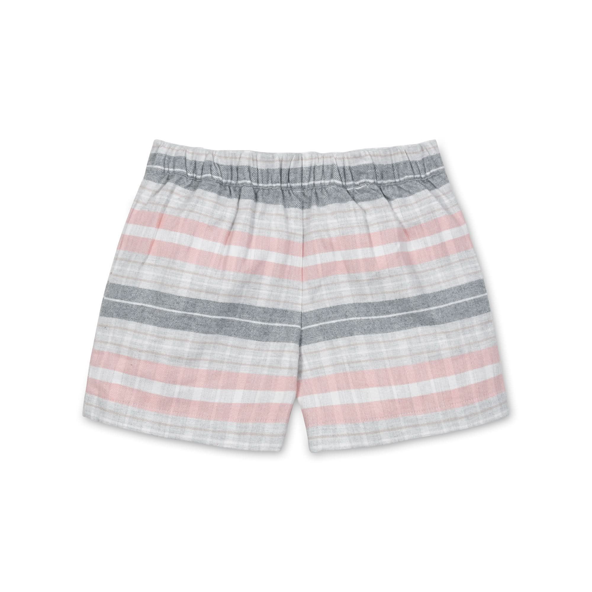 Pleated Organic Flannel Short - Baby
