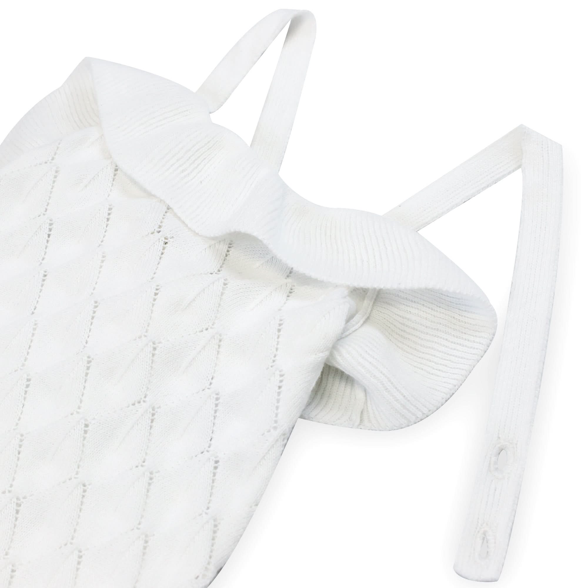 Ruffle Sweater Romper