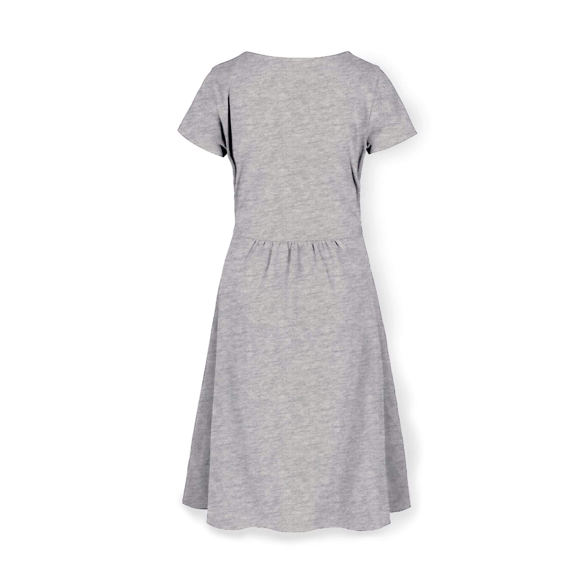Organic Tie-waist Knit Dress