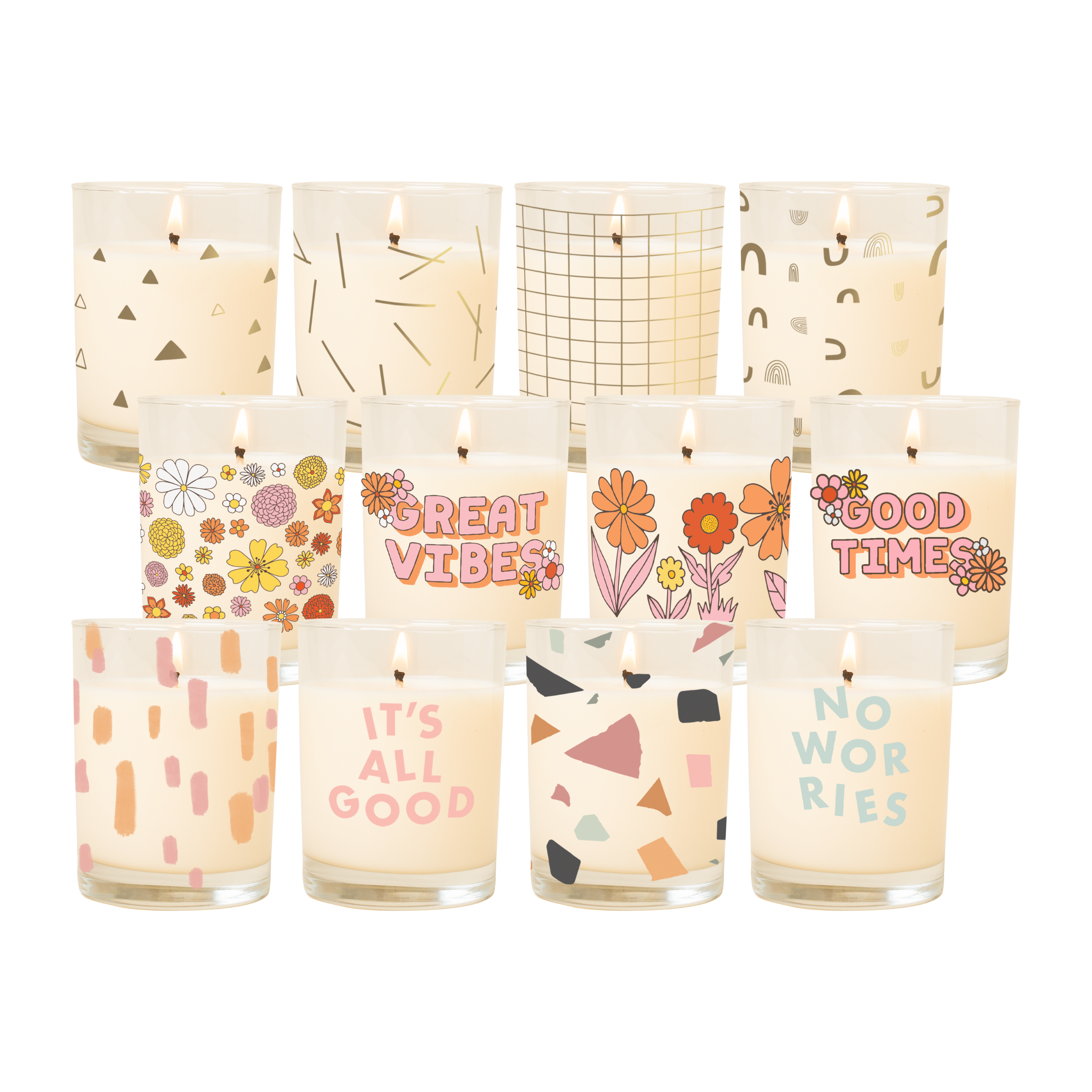 Candle Rocks Glass - Collection Art