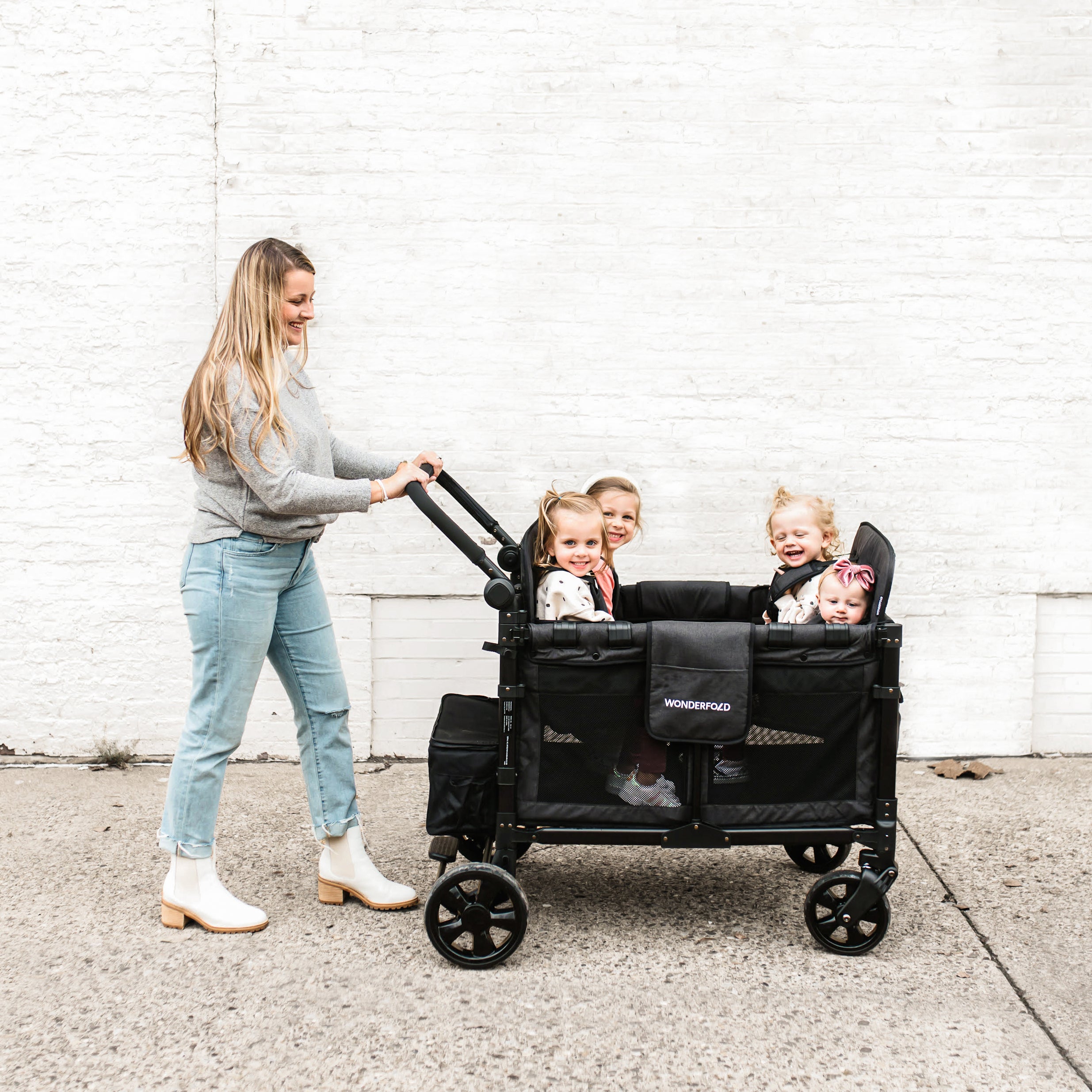 W4 Elite Quad Stroller Wagon (4 Seater)