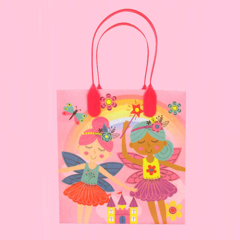Magical Fairies Party Favor Treat Bags - Set Of 6 Or 12