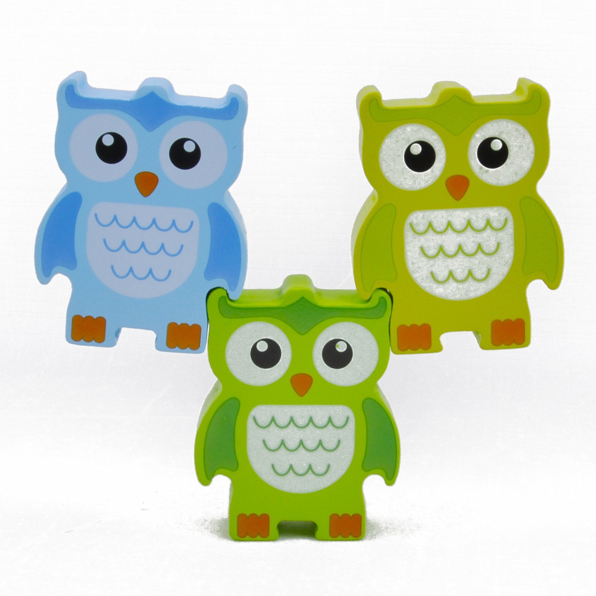 Stacking Owls Wood Balance Challenge