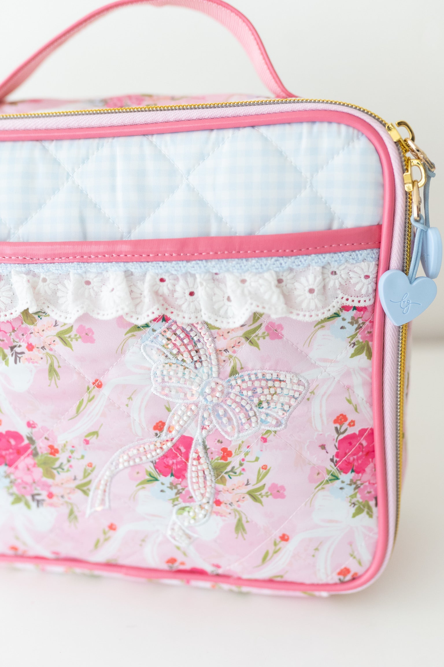*preorder* Quilted Lunchbox ~ Floral Finery