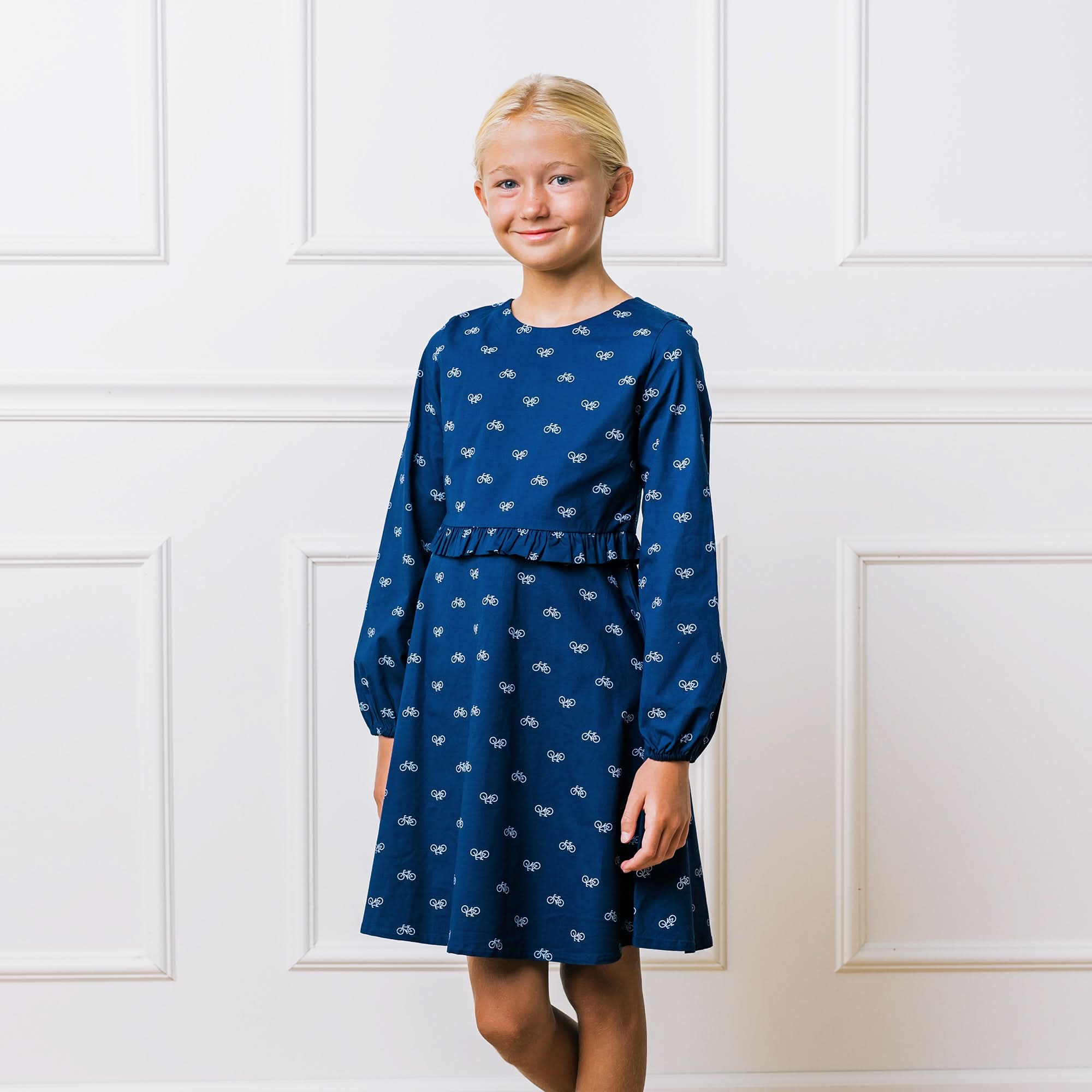 Ruffle Waist Dress - Made With Organic Cotton - Baby