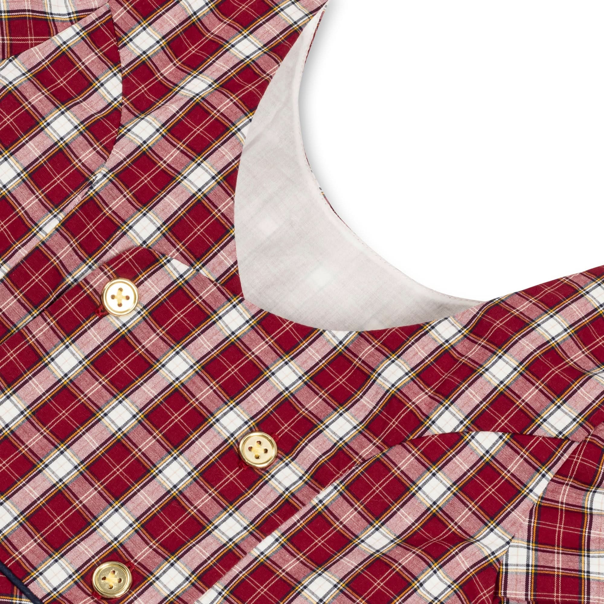 Short Sleeve Organic Schoolgirl Dress - Baby