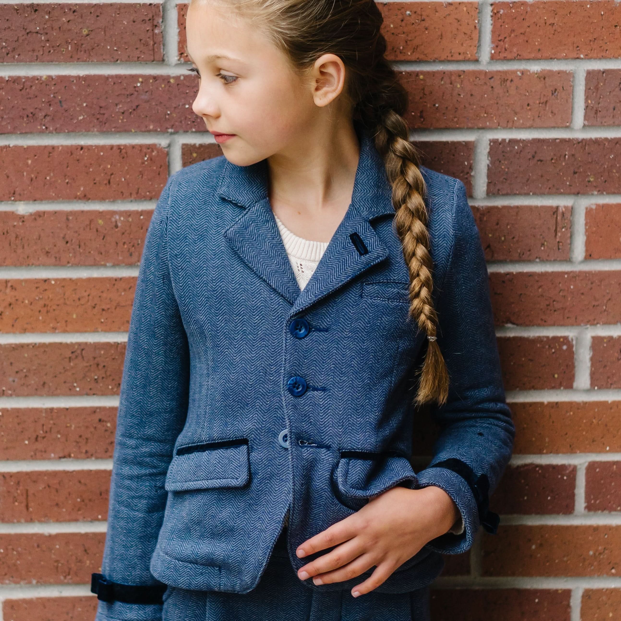 Dressy Fleece Riding Blazer