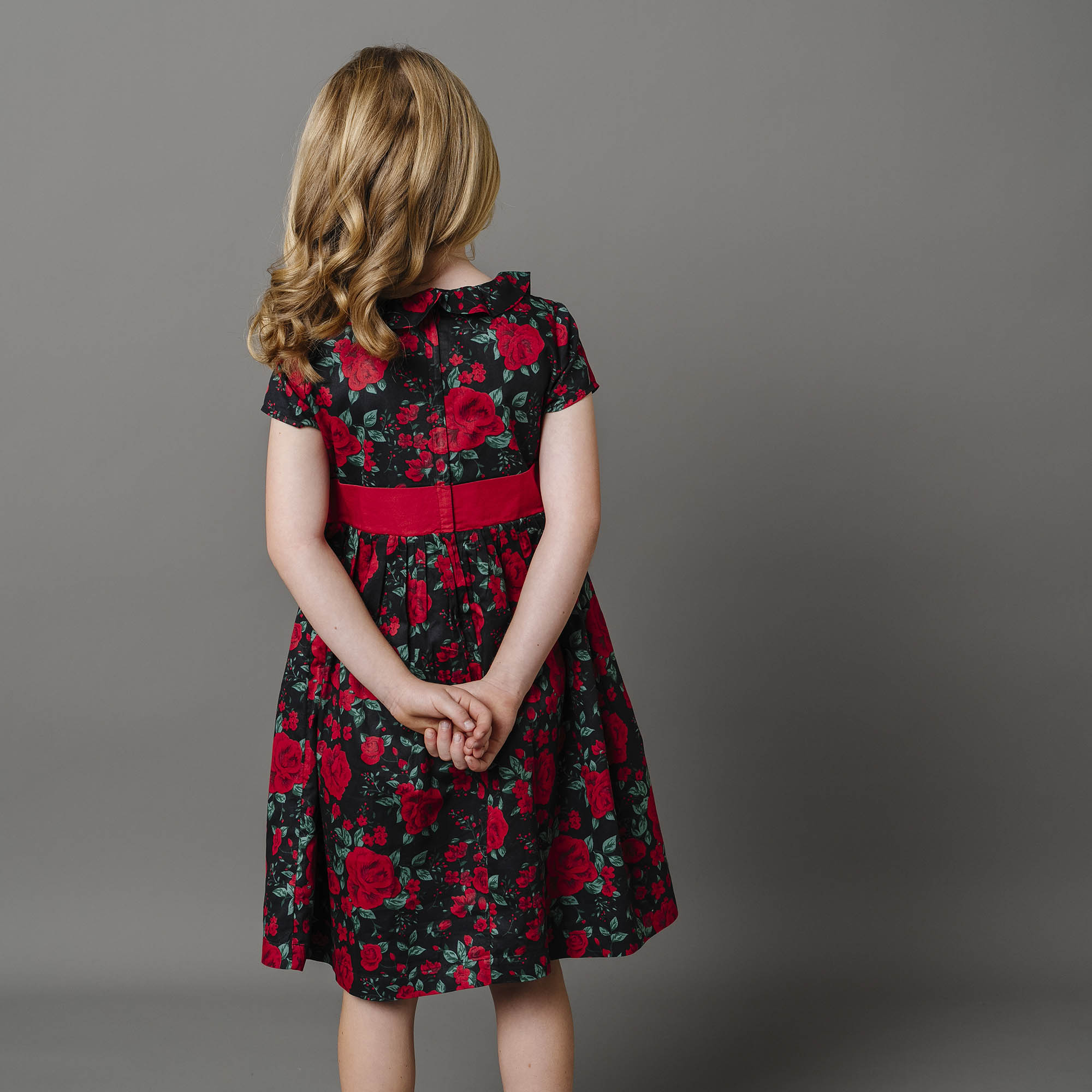 Ruffle Collar Party Dress