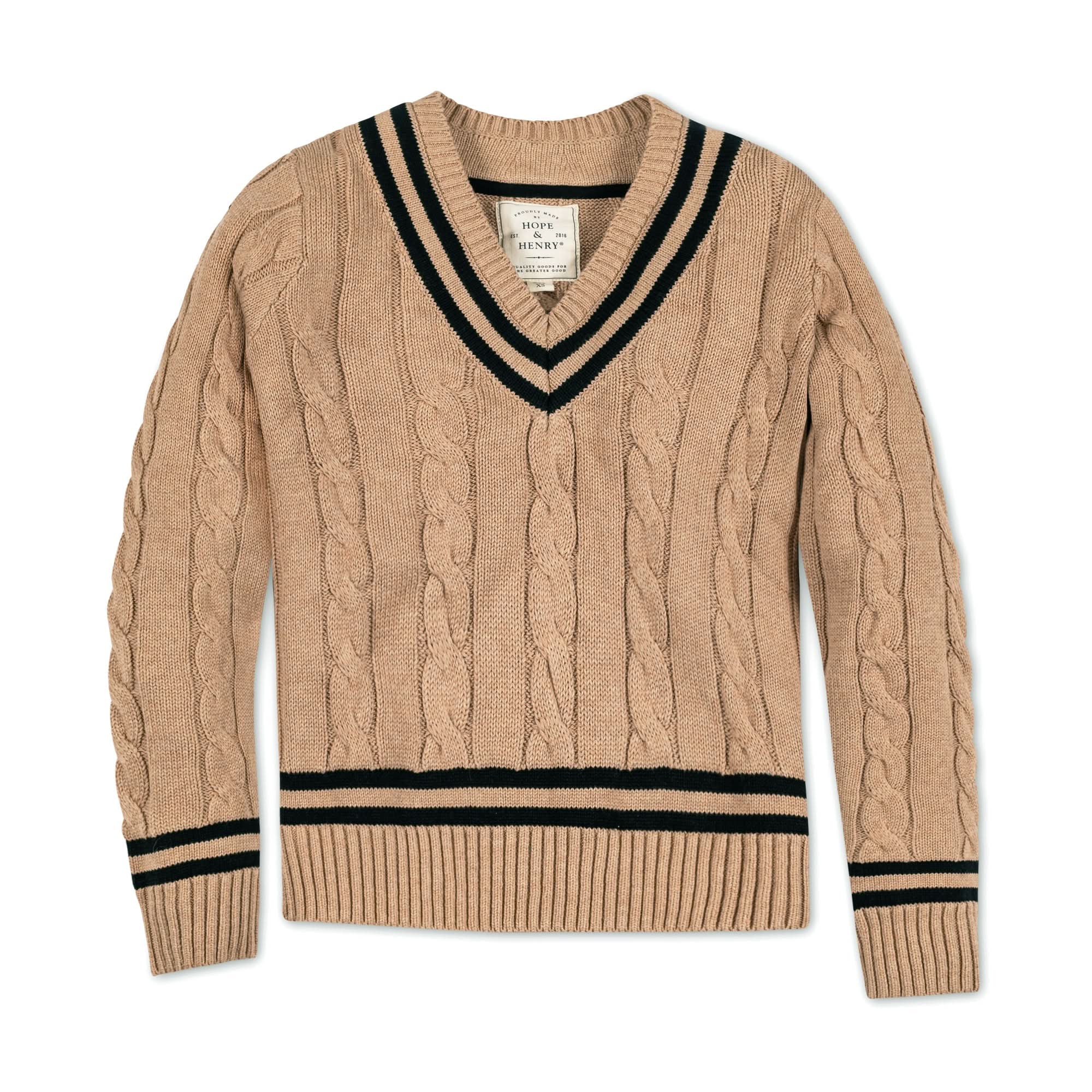 V-neck Cricket Sweater