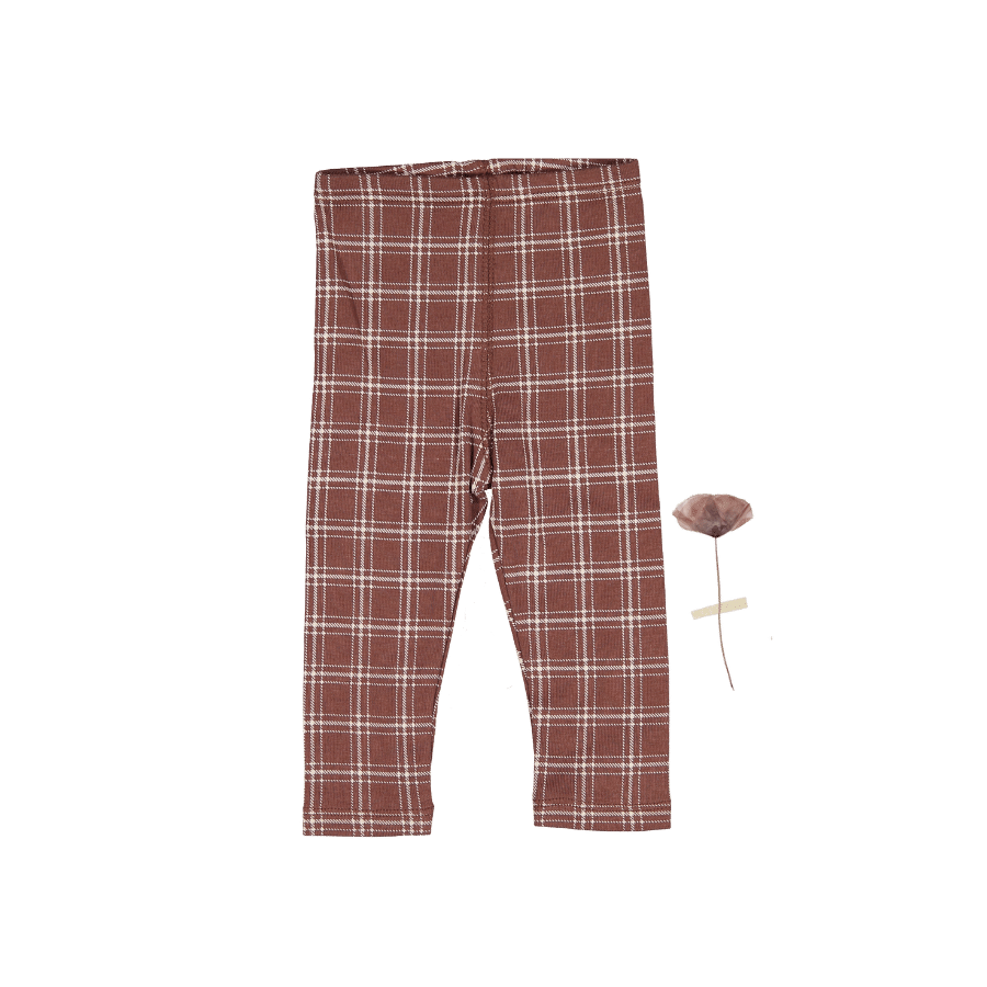 The Printed Legging - Rustic Check