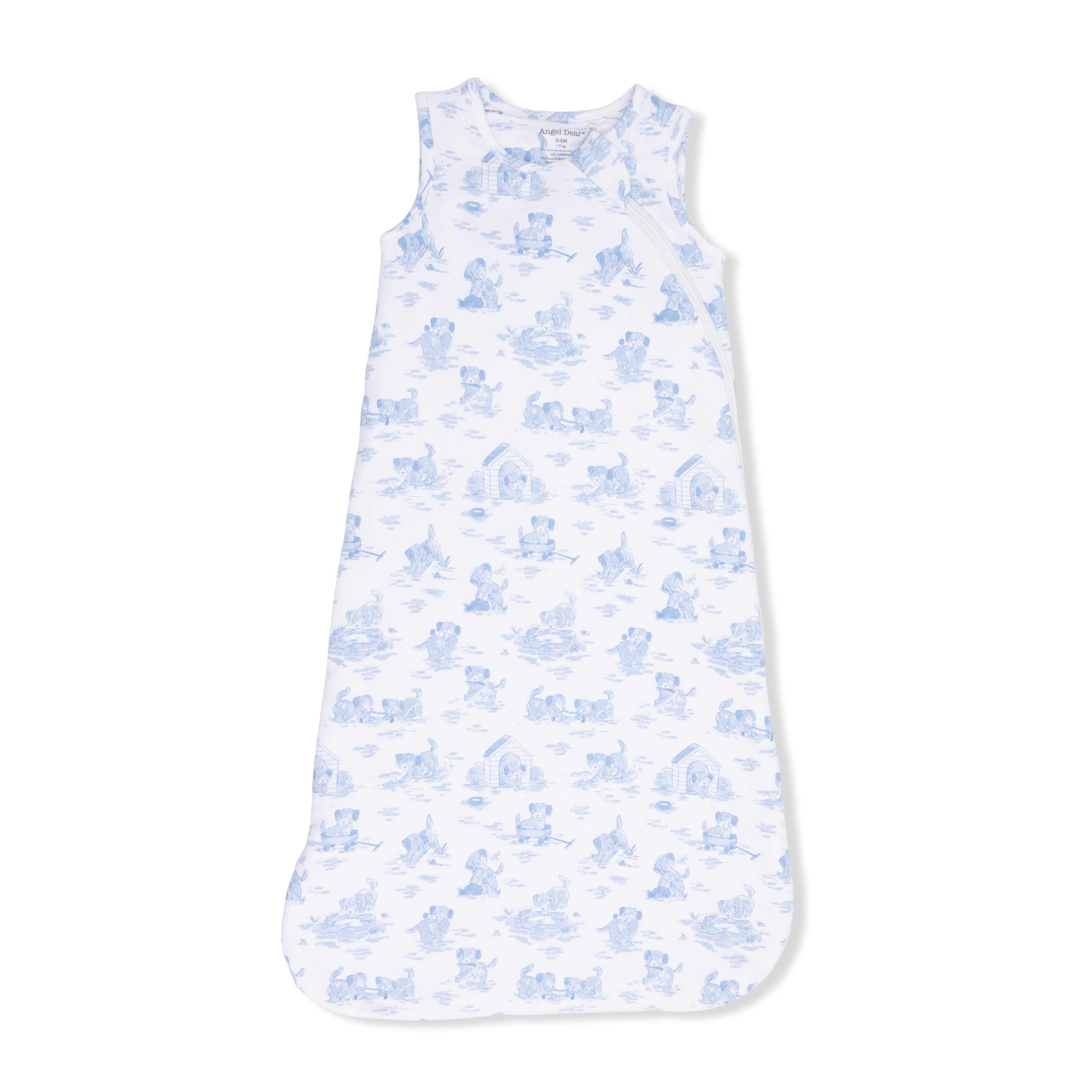 Puppy Toile Blue - Sleep Bag