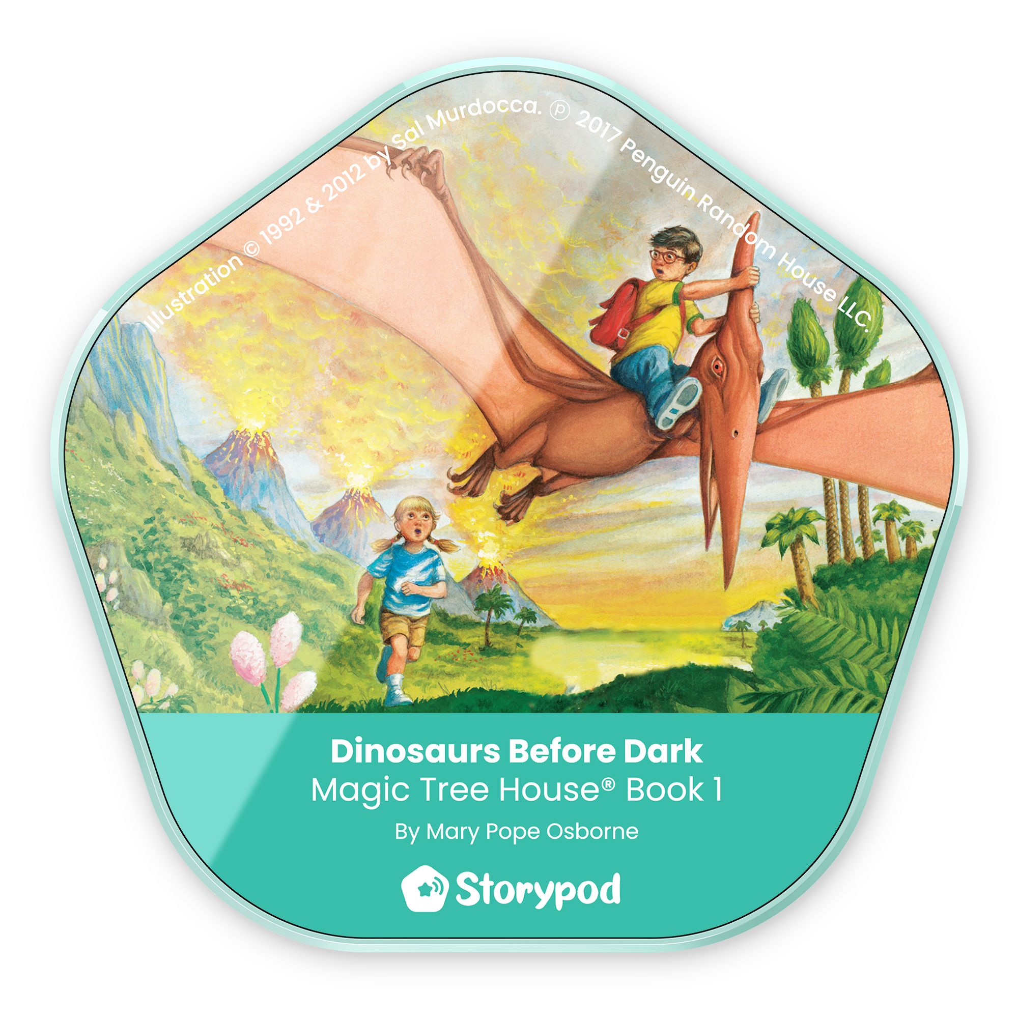 Magic Tree House® Book 1 - Dinosaurs Before Dark