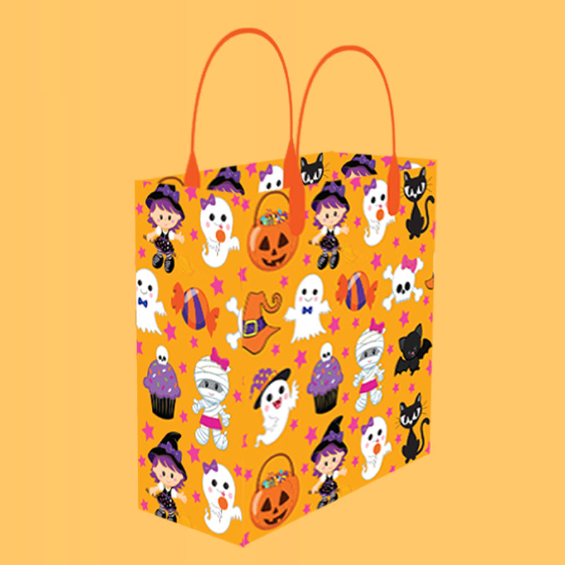 Halloween Party Favor Treat Bags - Set Of 6 Or 12