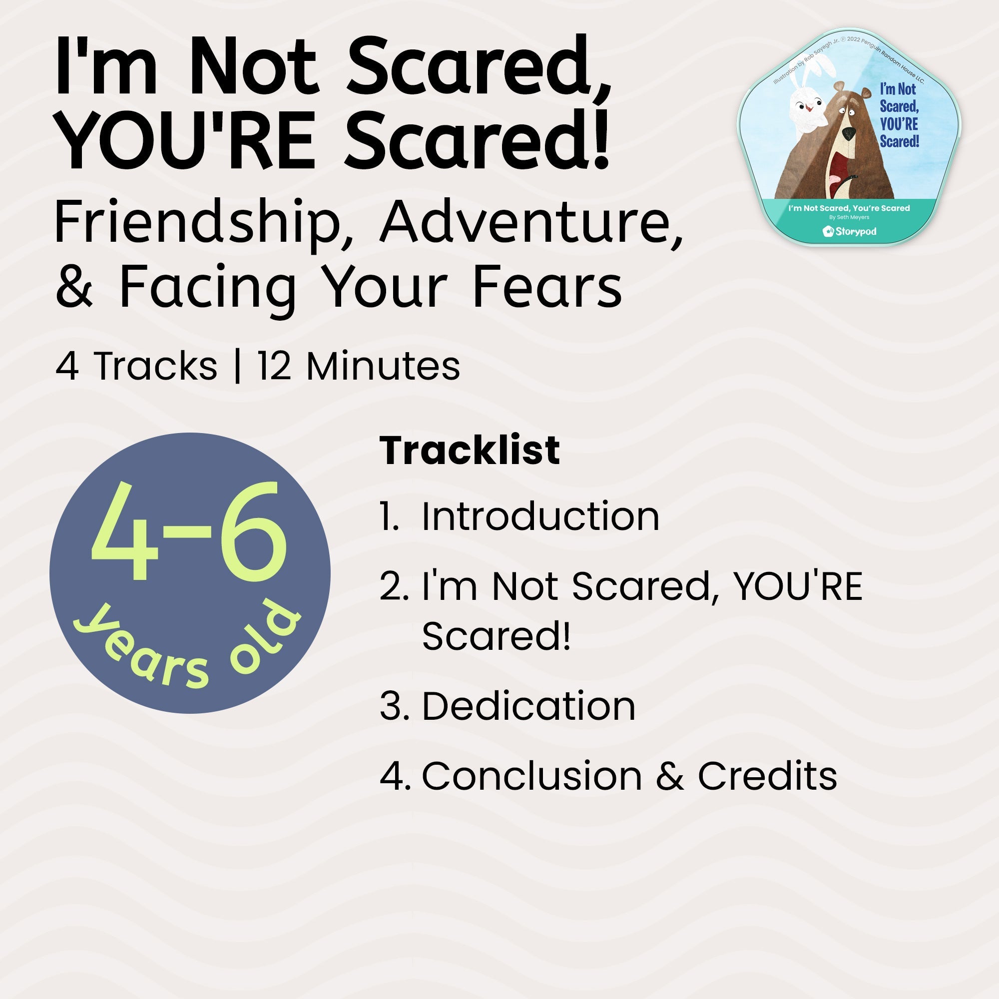 I'm Not Scared, You're Scared!