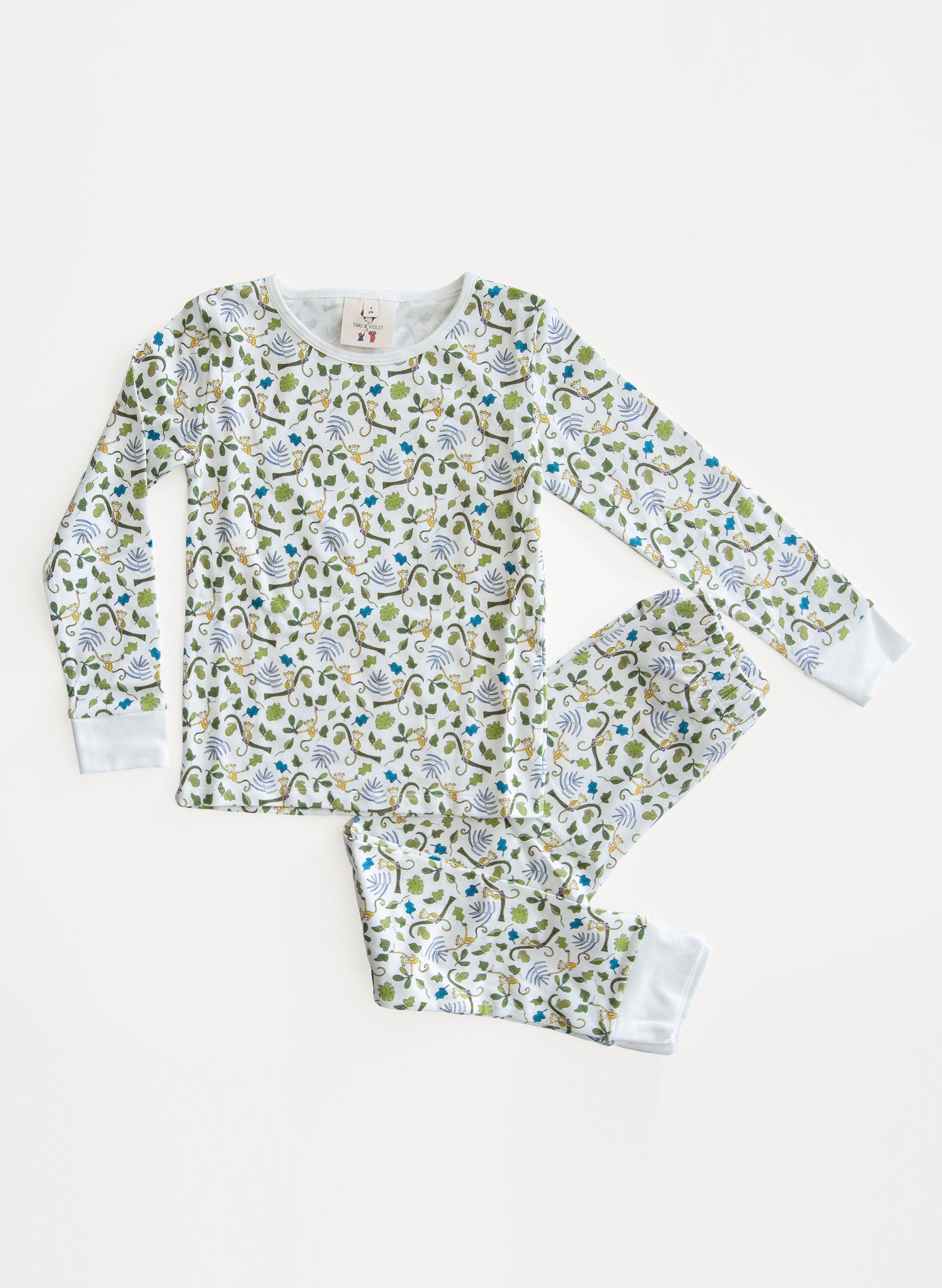 Two Piece Pajamas - Happy Monkey