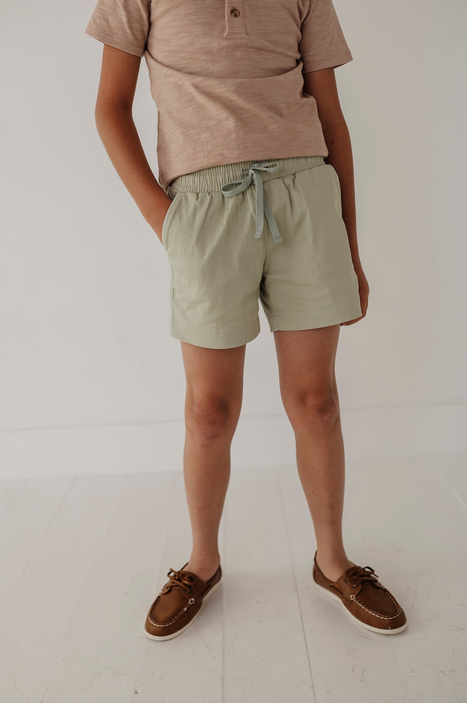 Boy's Twill Beach Shorts