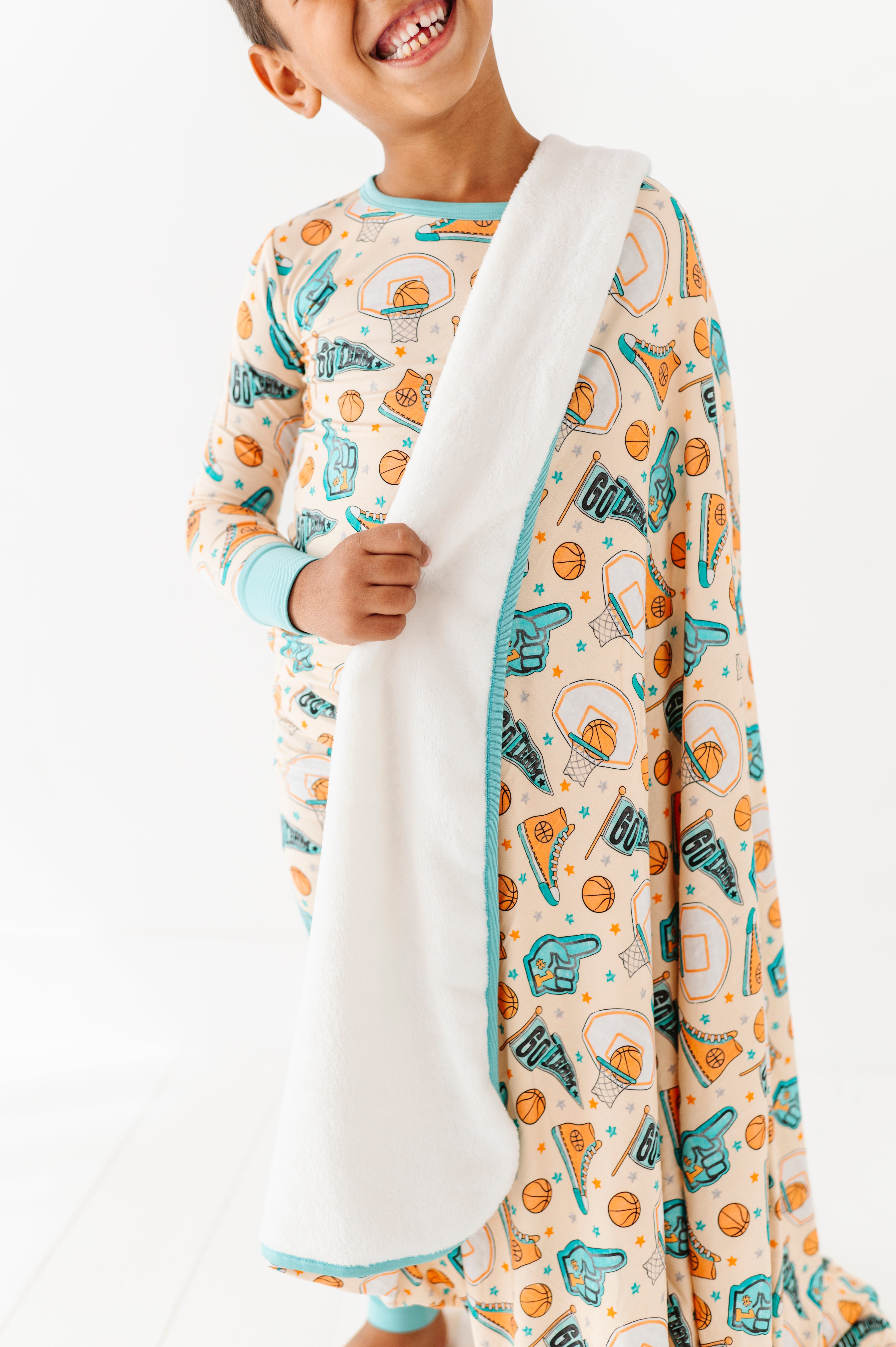 Vince Plush Toddler Blanket