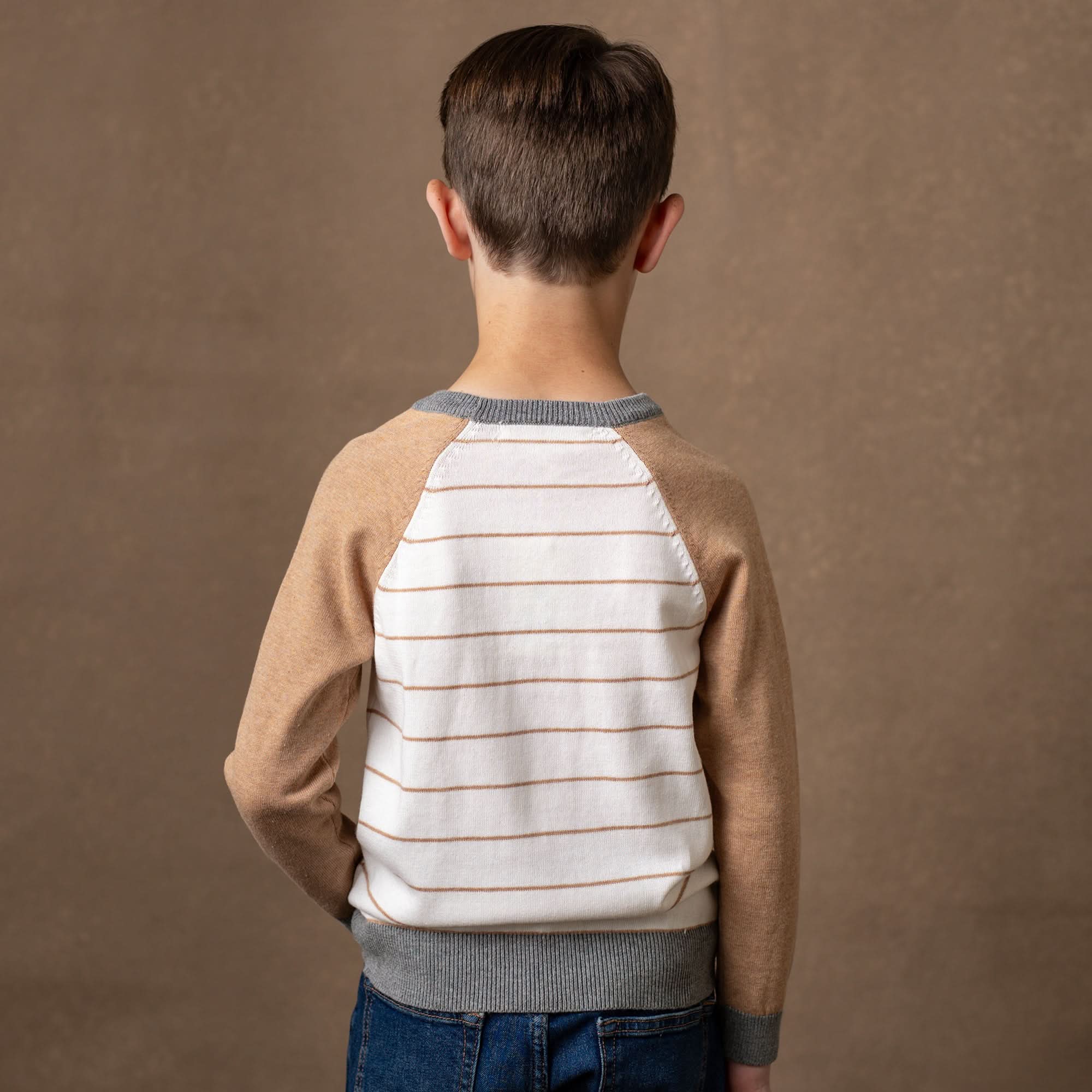 Organic Raglan Sweater - Baby