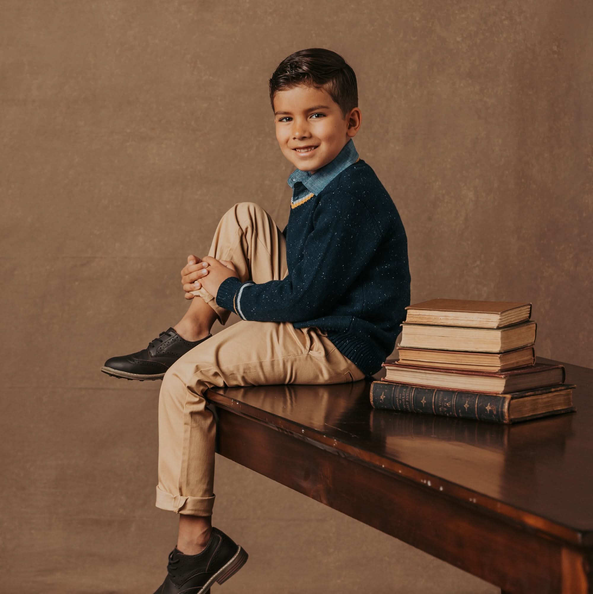 Organic V-neck Sweater