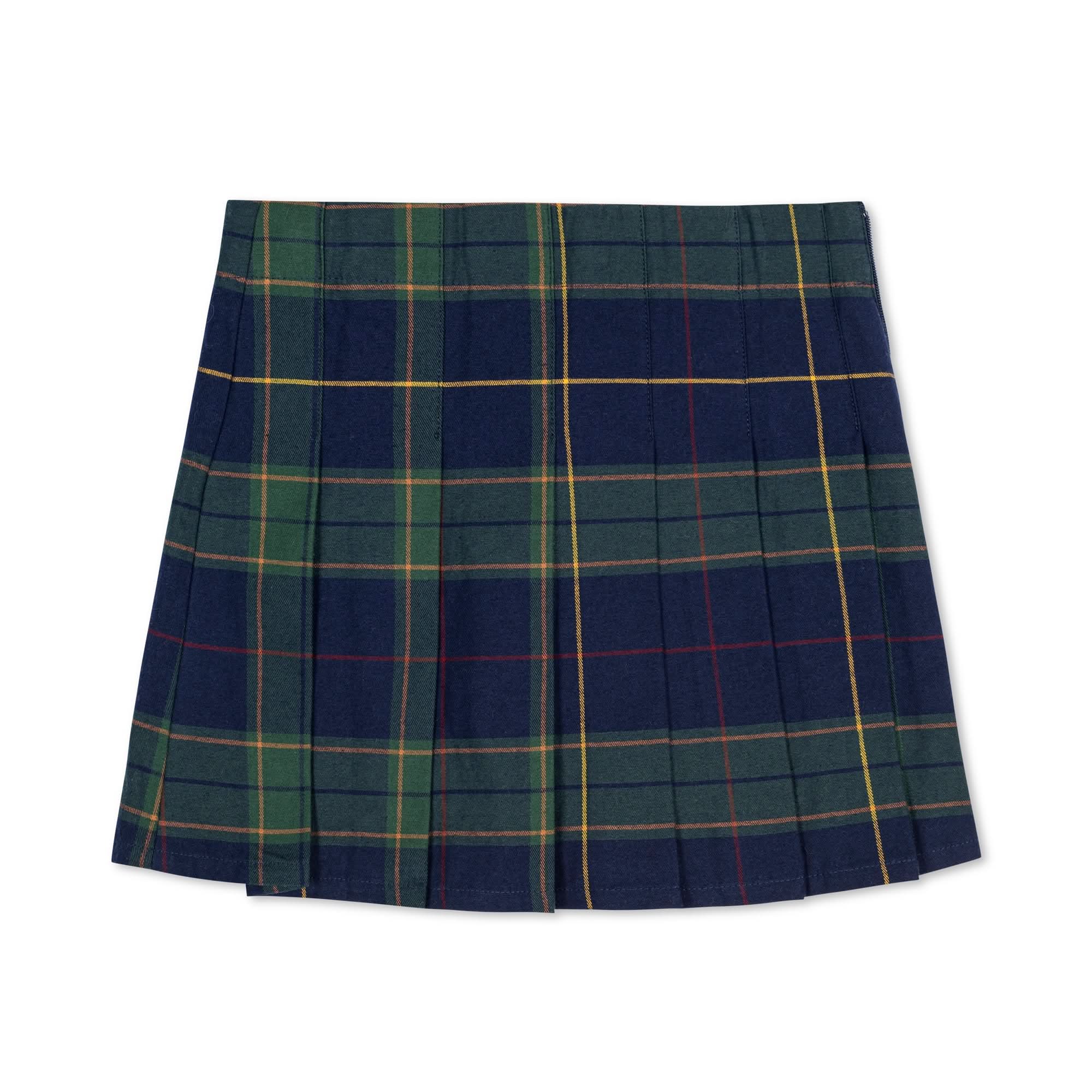 Organic Pleated Buckle Skirt - Baby