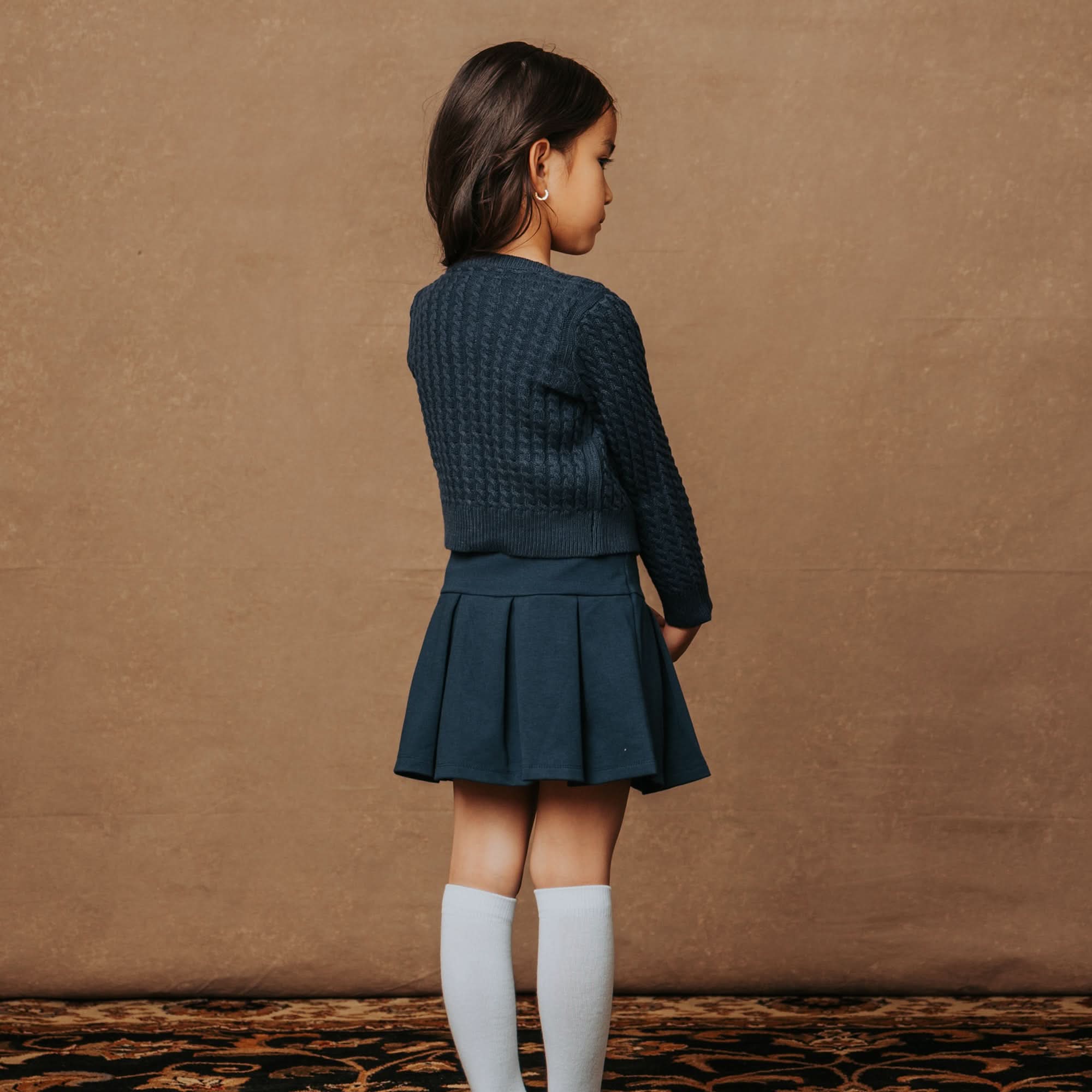 Ponte Drop Waist Skort - Baby