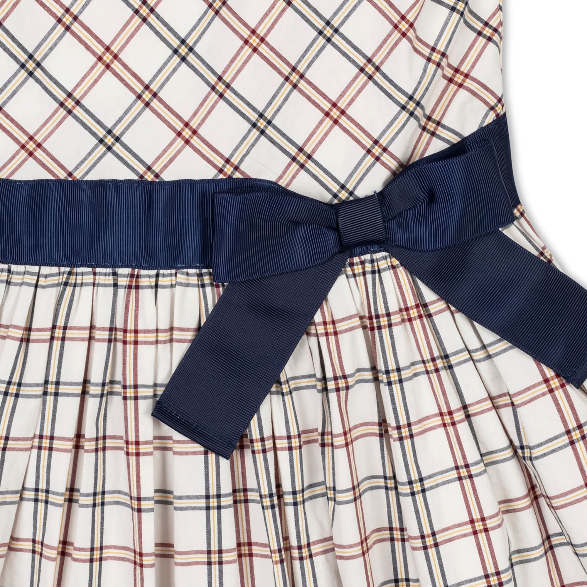 Organic Stretch Poplin Sash Dress