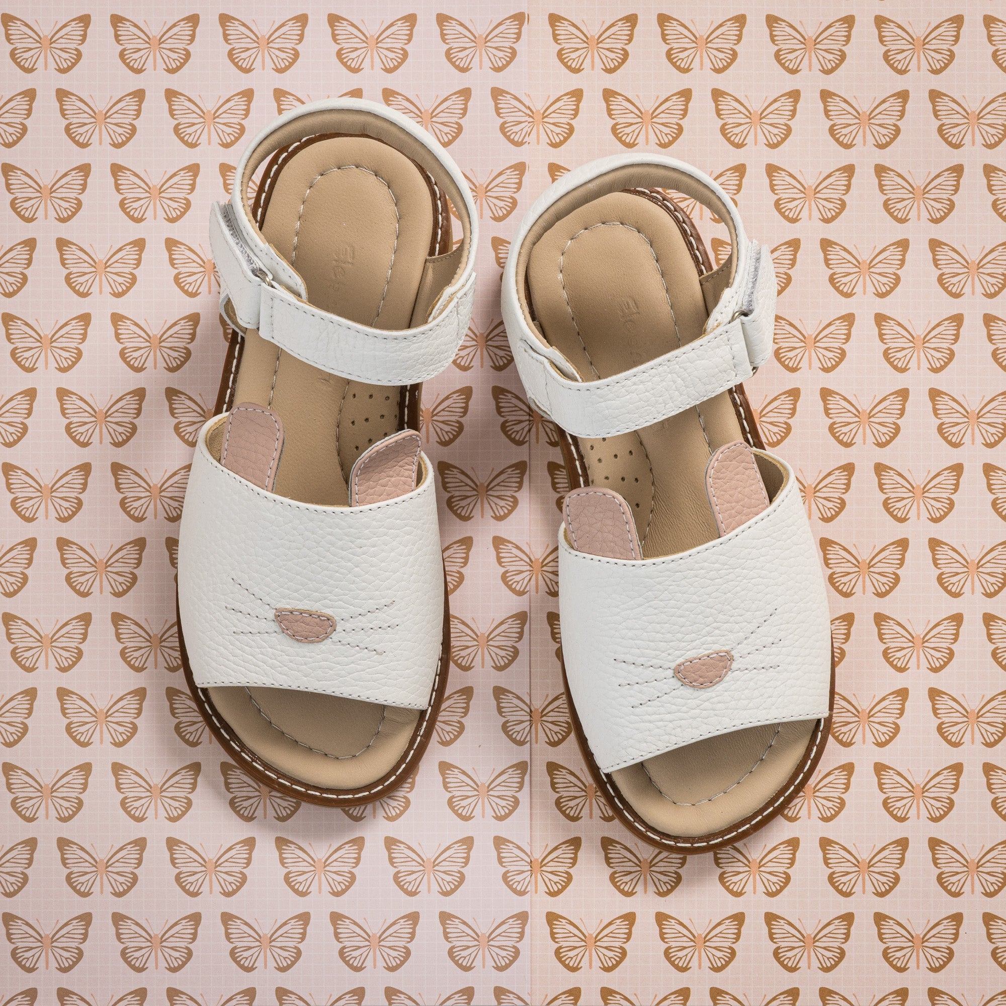 Bunny Sandal White