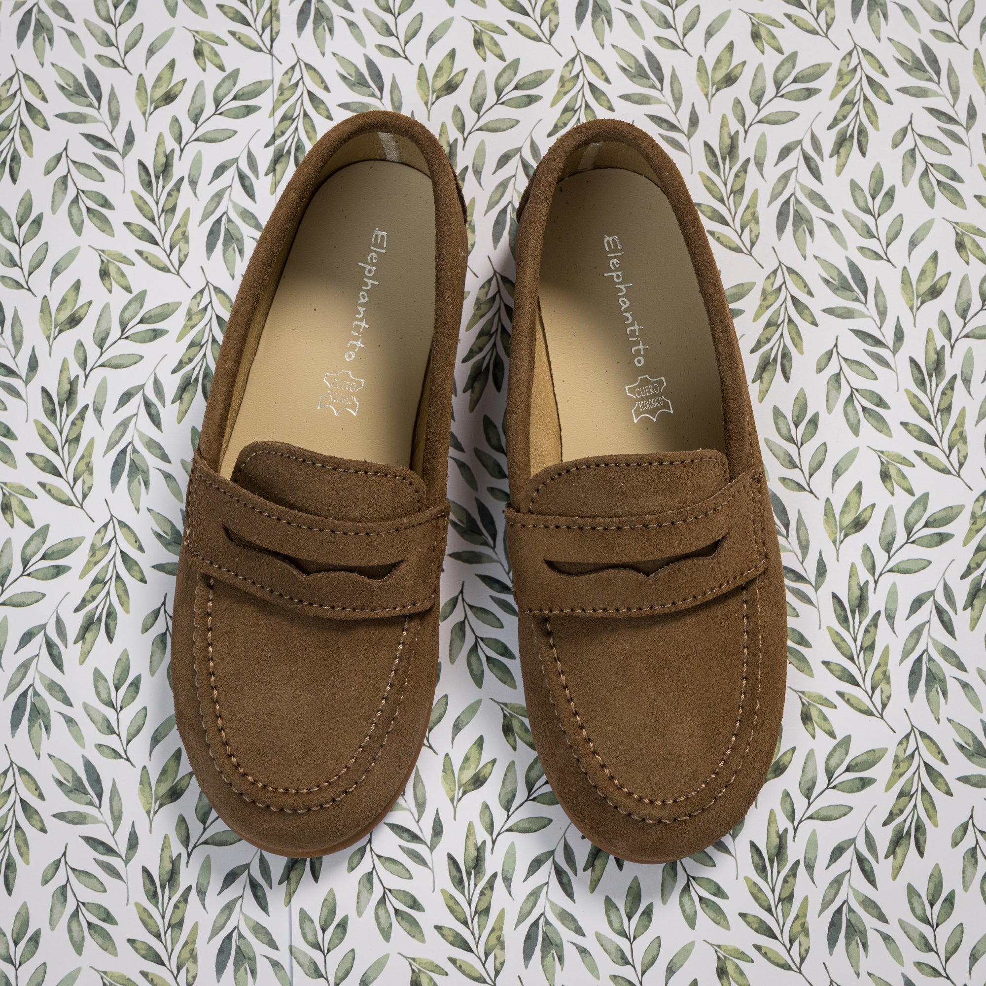 Suede Penny Loafer Toffe