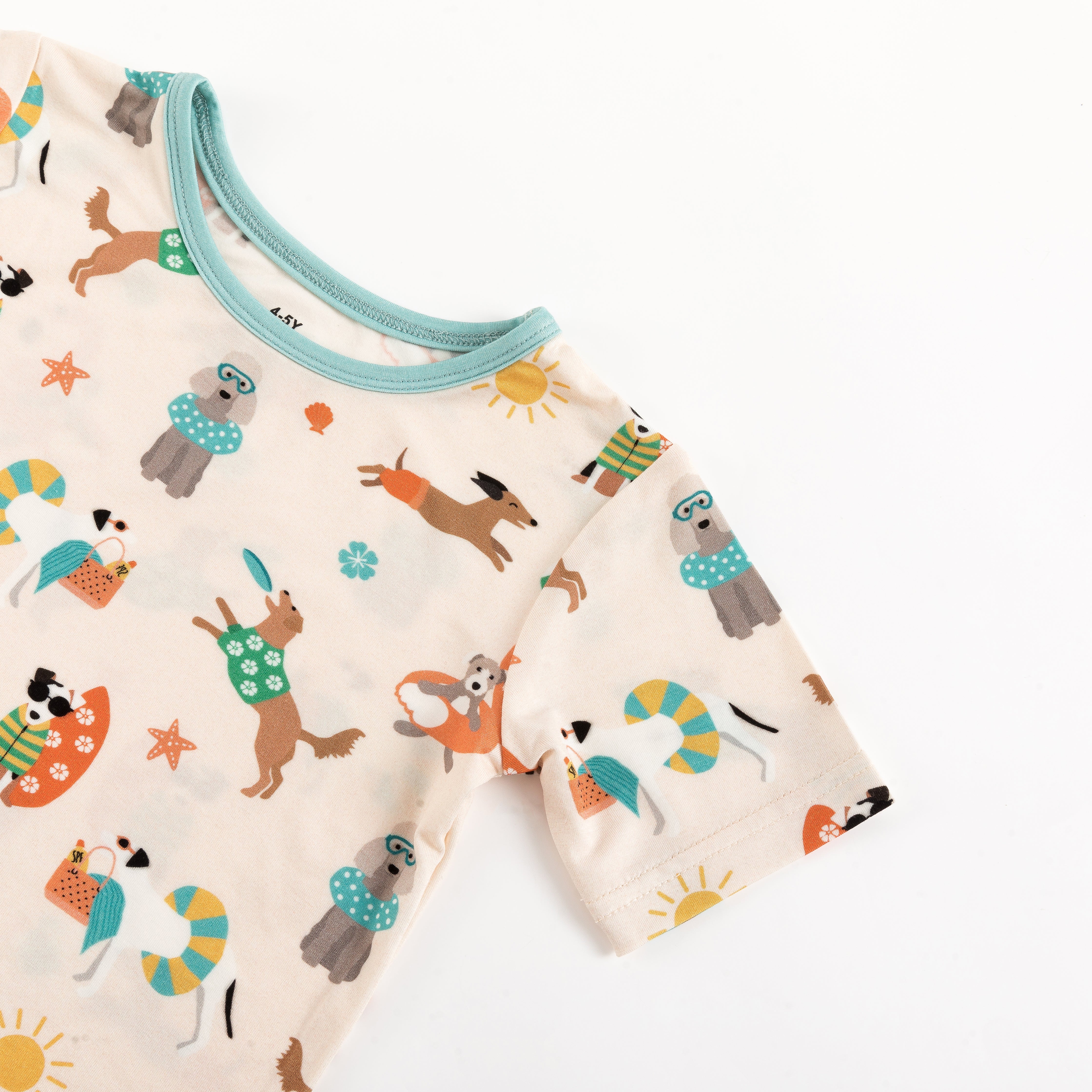 Pups In The Sun (short Pj Set)